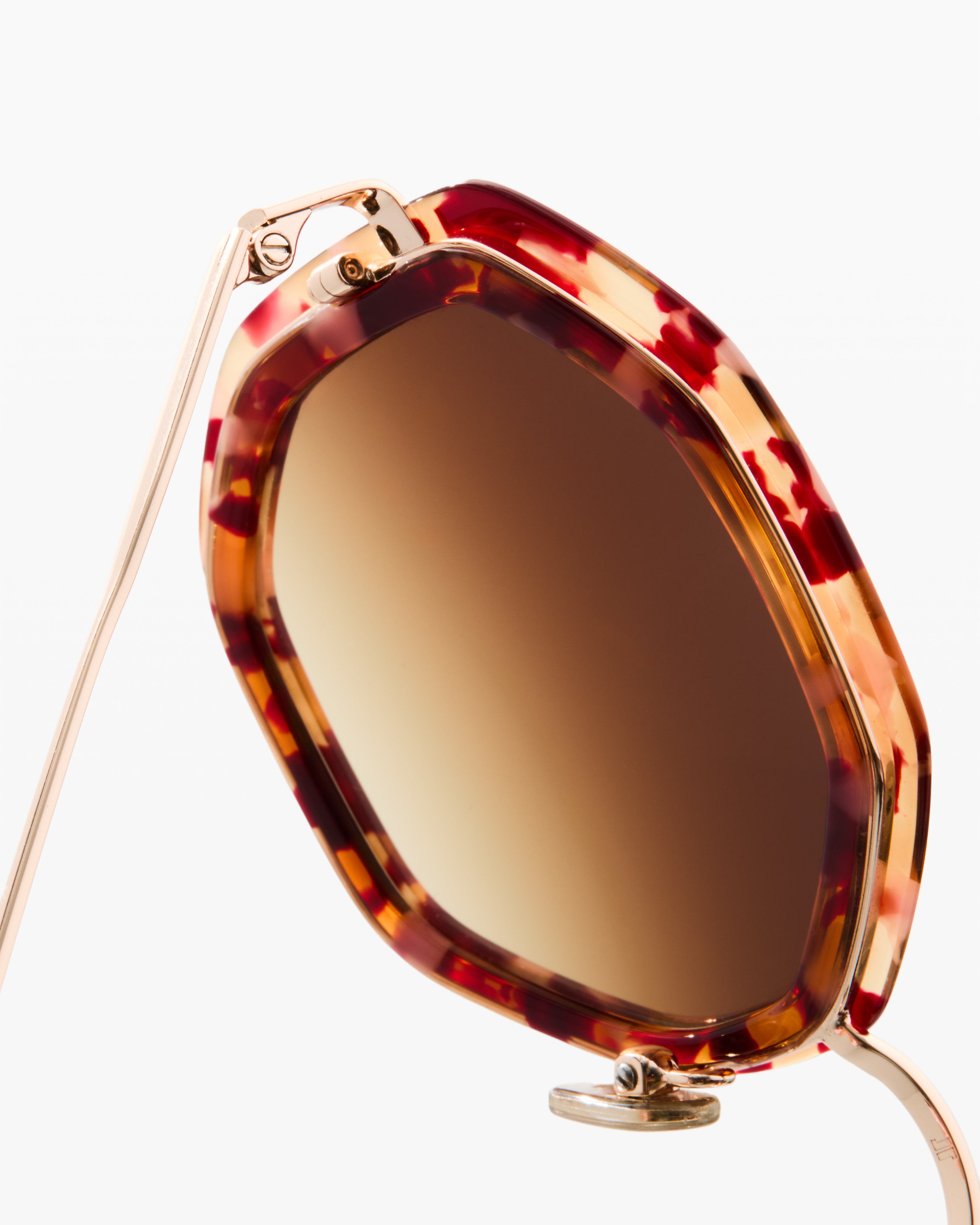 jimmy-fairly-la-angie-lunettes-de-soleil-hexagonales-ac-tate-et-inox-caille-clai image 5
