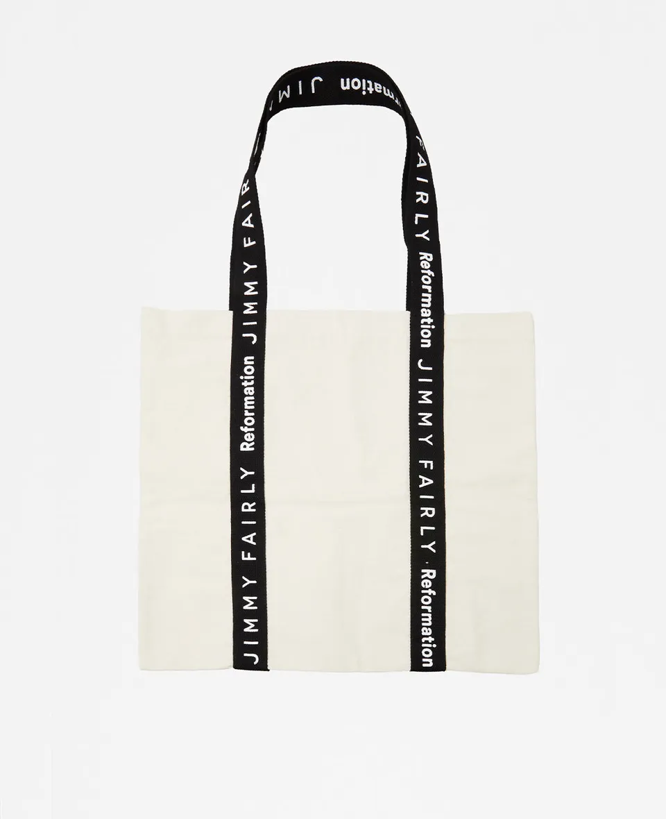 jimmy-fairly-tote-bag-reformation-sac-cabas-coton-polyester image 1