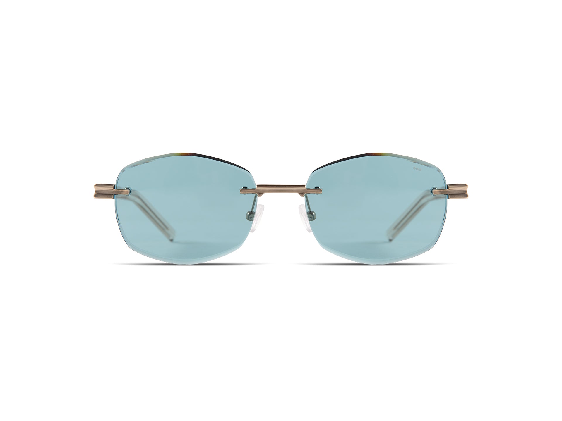 komono-micah-white-gold-matte-teal-lunettes-de-soleil image 1