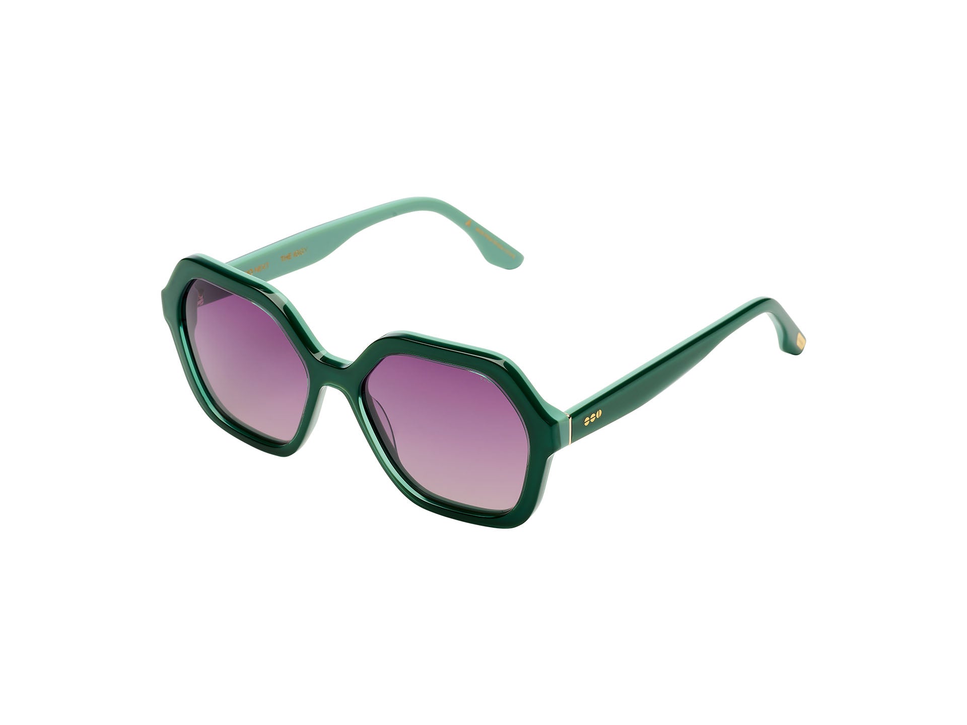 komono-iggy-aqua-lunettes-de-soleil-octogonales-en-ac-tate-renouvel image 3