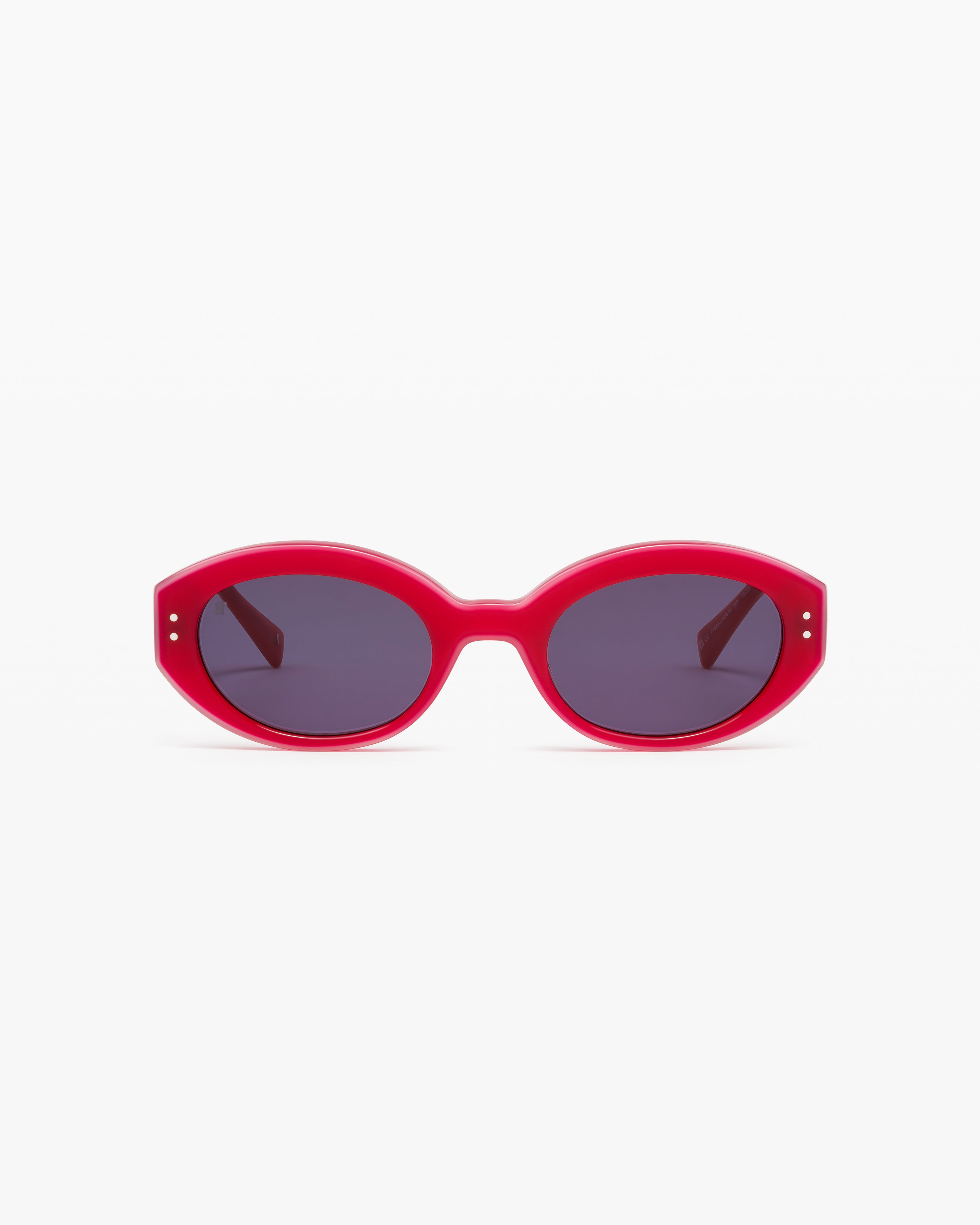 jimmy-fairly-la-mira-lunettes-de-soleil-ovales-en-ac-tate-rose image 1