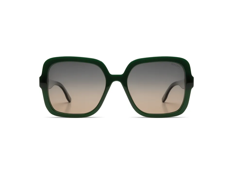 komono-miley-lunettes-de-soleil-hunter-white-gold-polaris-es-large image 1