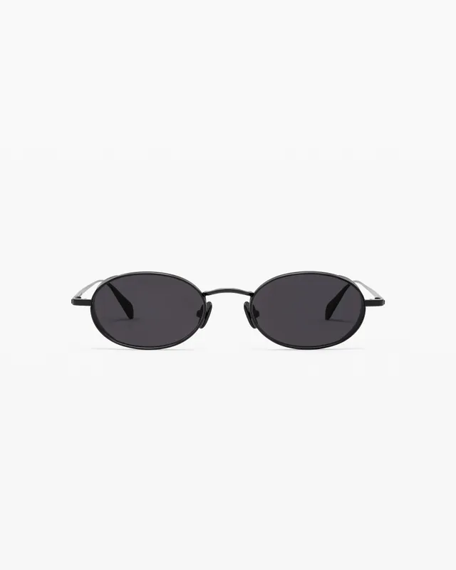 jimmy-fairly-la-shiso-lunettes-de-soleil-ovales-noires-en-titane-japonais-homme image 1
