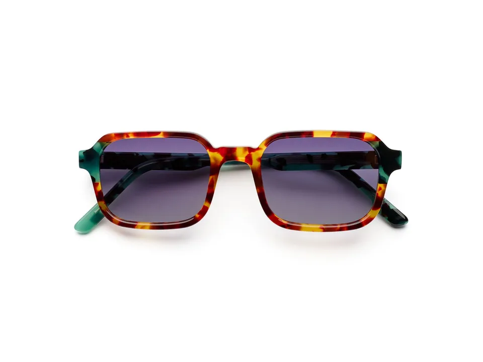 komono-romeo-teal-tortoise-lunettes-de-soleil-ac-tate-renouvel-d-grad-uv100 image 1