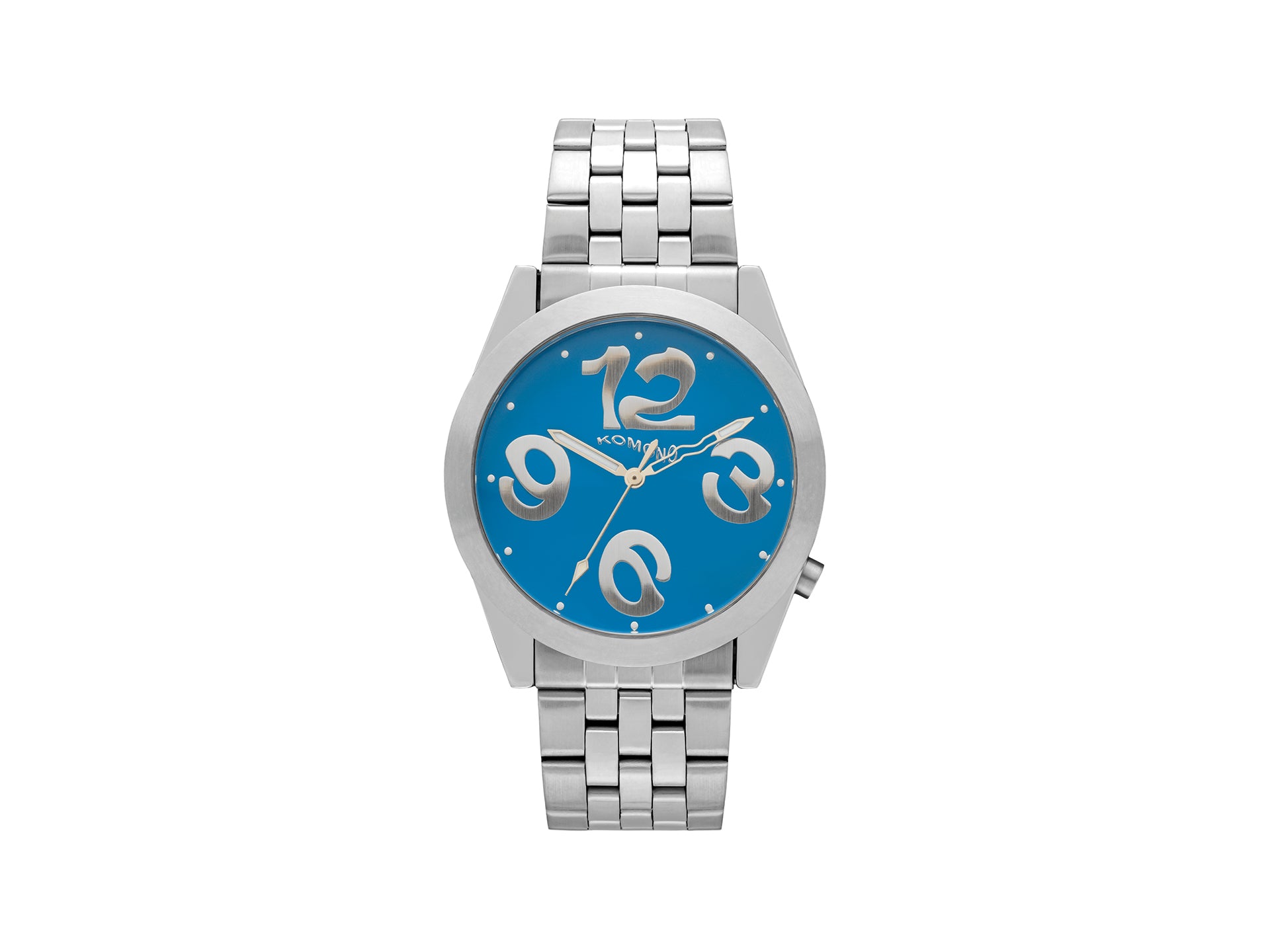 komono-ray-liquid-estate-silver-yale-montre-acier-inoxydable-cadran-translucide- image 1