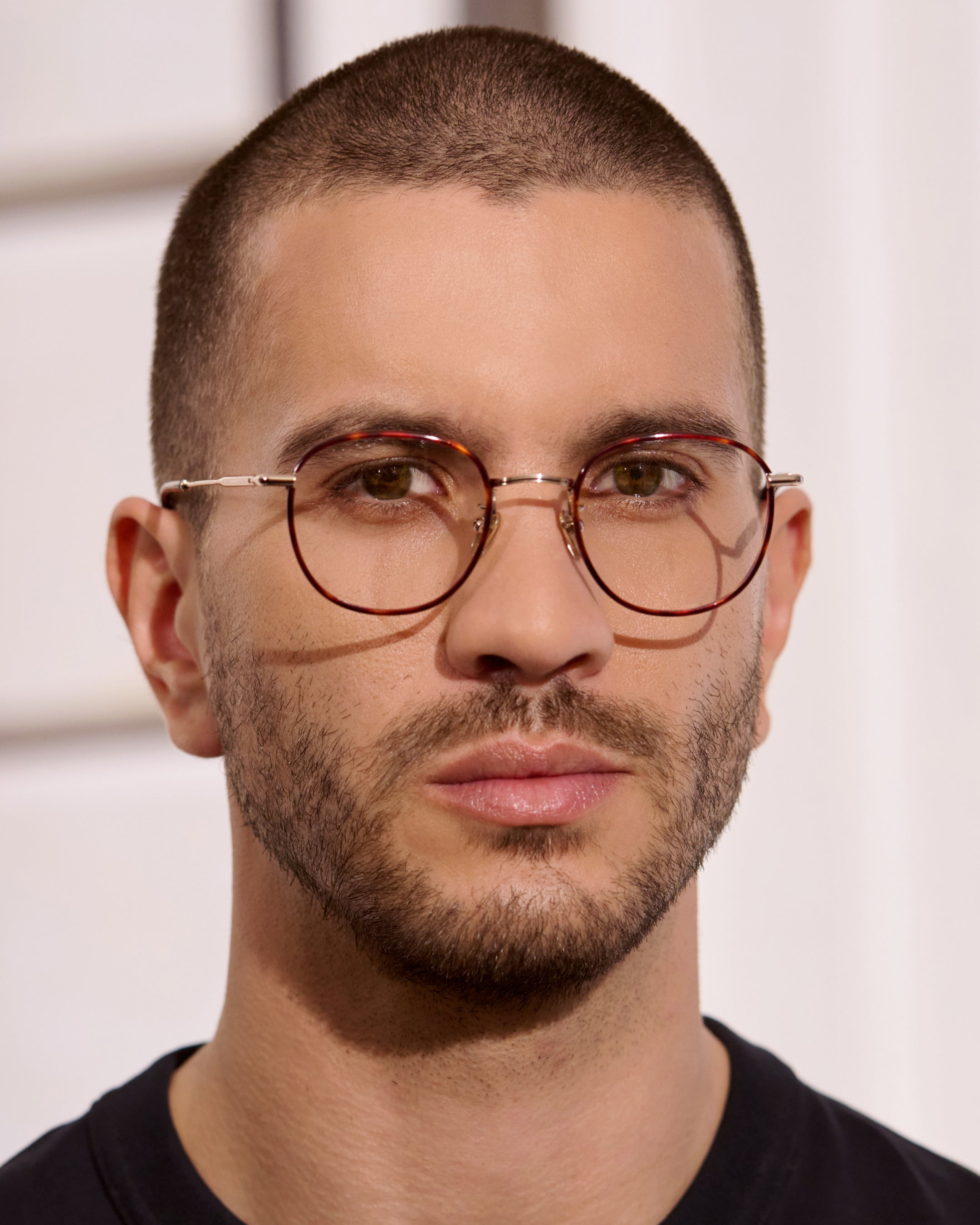 jimmy-fairly-la-saddle-lunettes-de-vue-rondes-m-tal-caille-mixte-m image 2