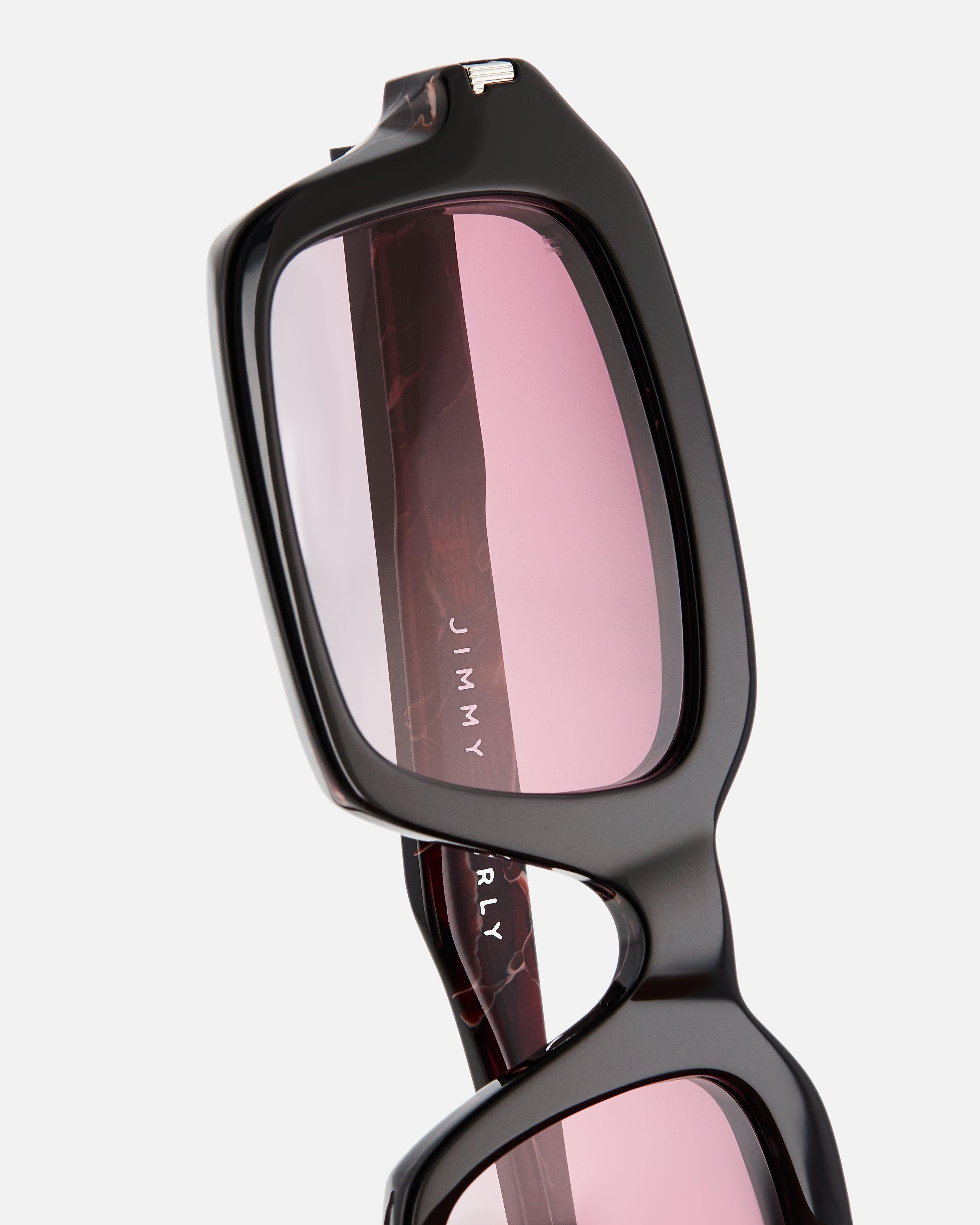 jimmy-fairly-la-contis-jf-colors-lunettes-de-soleil-rectangulaire-rouge image 5