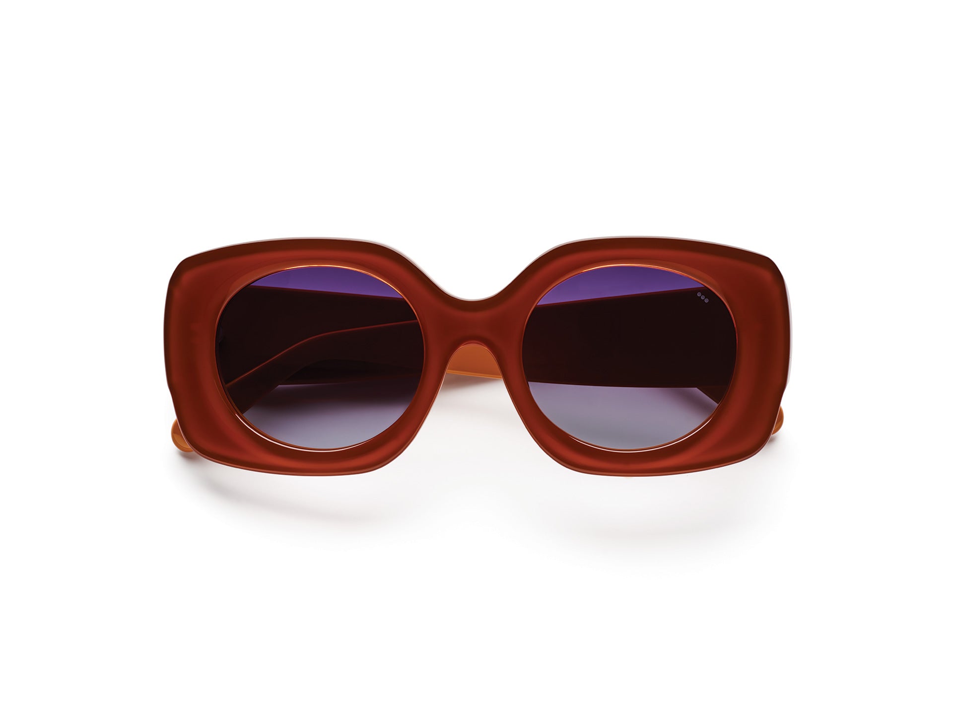 komono-mariah-amber-lunettes-de-soleil-rondes-ac-tate image 1