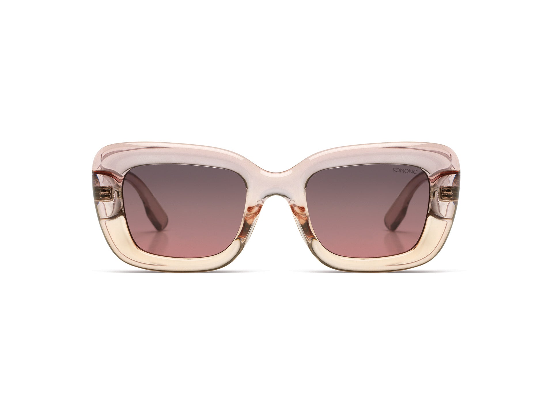 komono-vita-jr-blush-lunettes-de-soleil-enfant-papillon-translucide-6-11-ans image 1