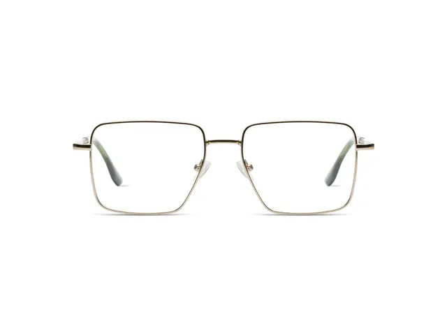 komono-lucas-silver-matte-lunettes-de-vue-en-acier image 1
