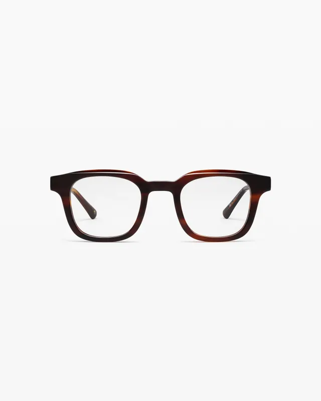 jimmy-fairly-la-calvi-l-lunettes-de-vue-carr-es-en-ac-tate-marron-pour-homme image 1