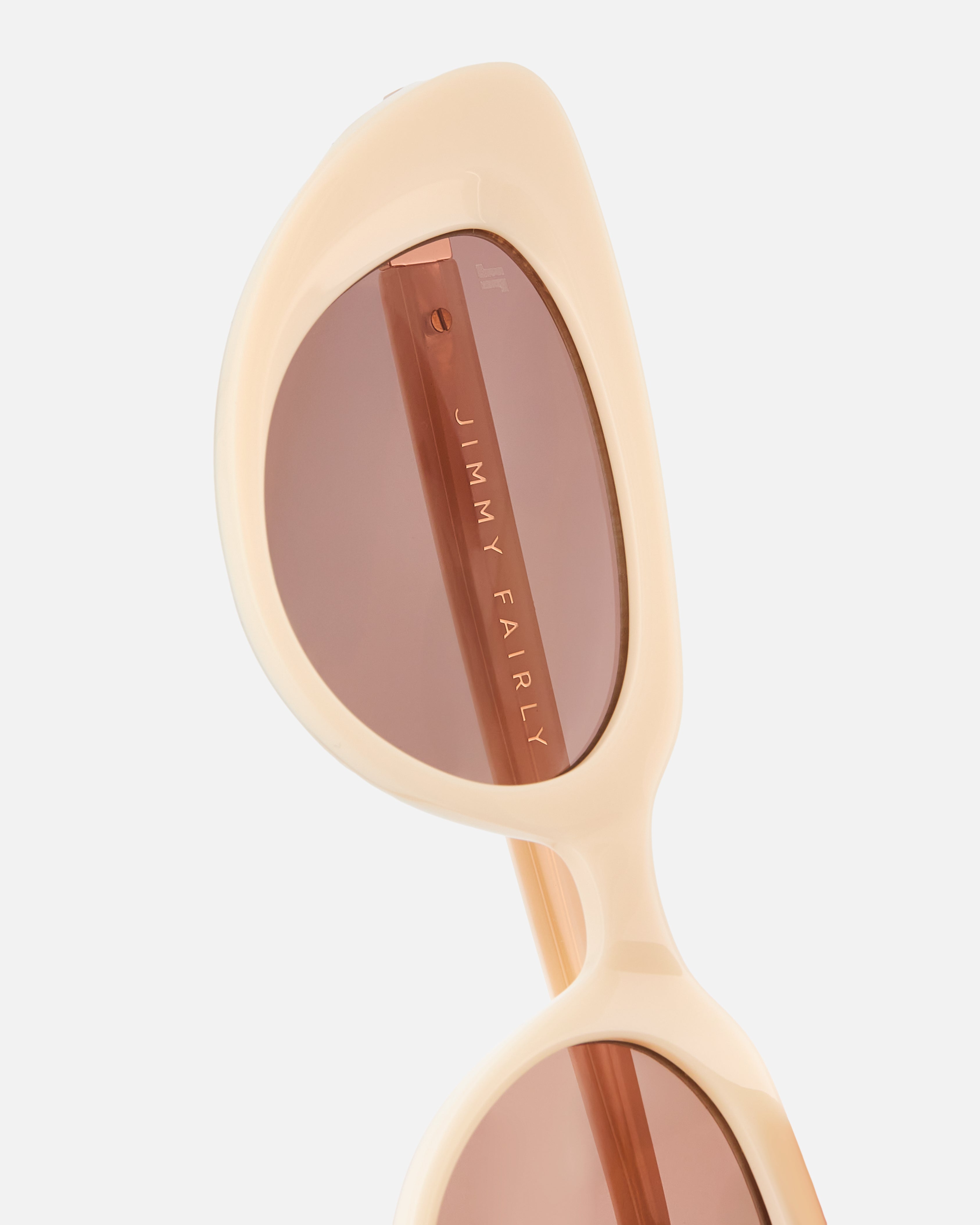 jimmy-fairly-la-miza-lunettes-de-soleil-papillon-femme-cr-me-taille-m image 4