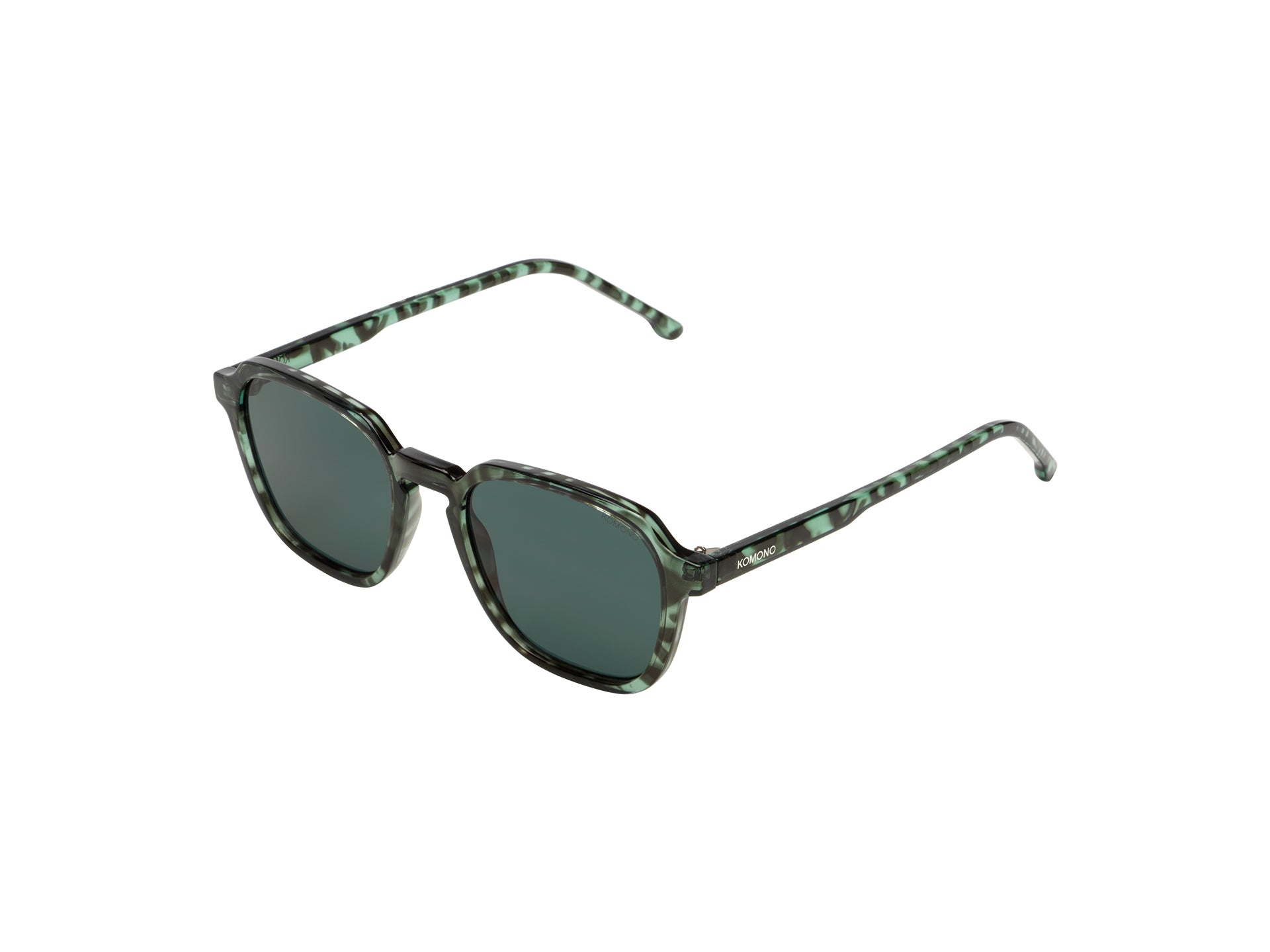 komono-matty-aquatic-teal-lunettes-de-vue-rectangulaires-en-bio-nylon-taille-med image 2