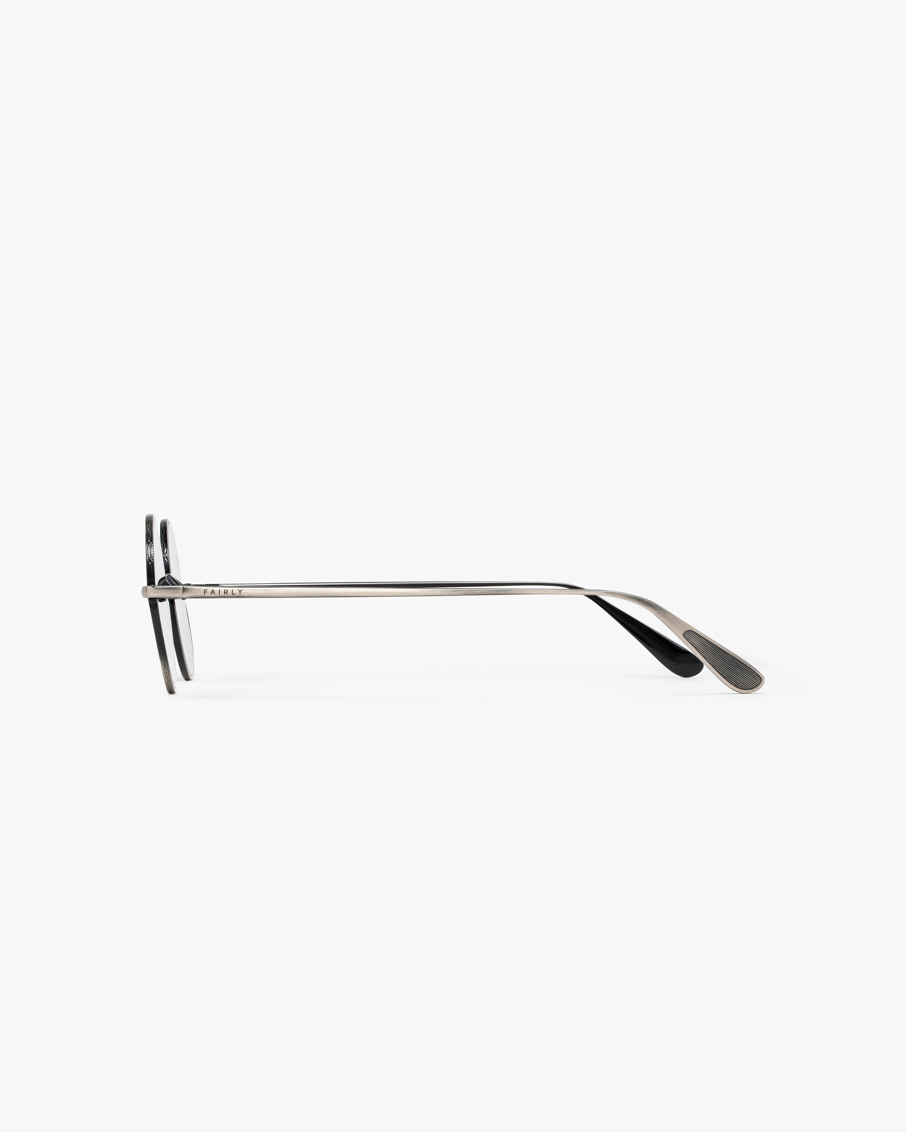 jimmy-fairly-la-malo-lunettes-de-soleil-rondes-en-titane-argent-homme image 2
