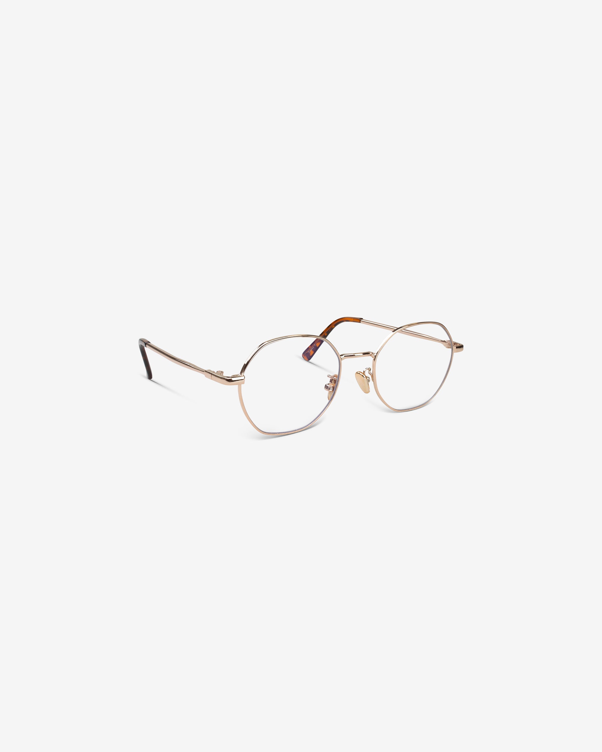 le-petit-lunetier-sansa-rose-gold-lunettes-anti-lumi-re-bleue-hexagonales image 2