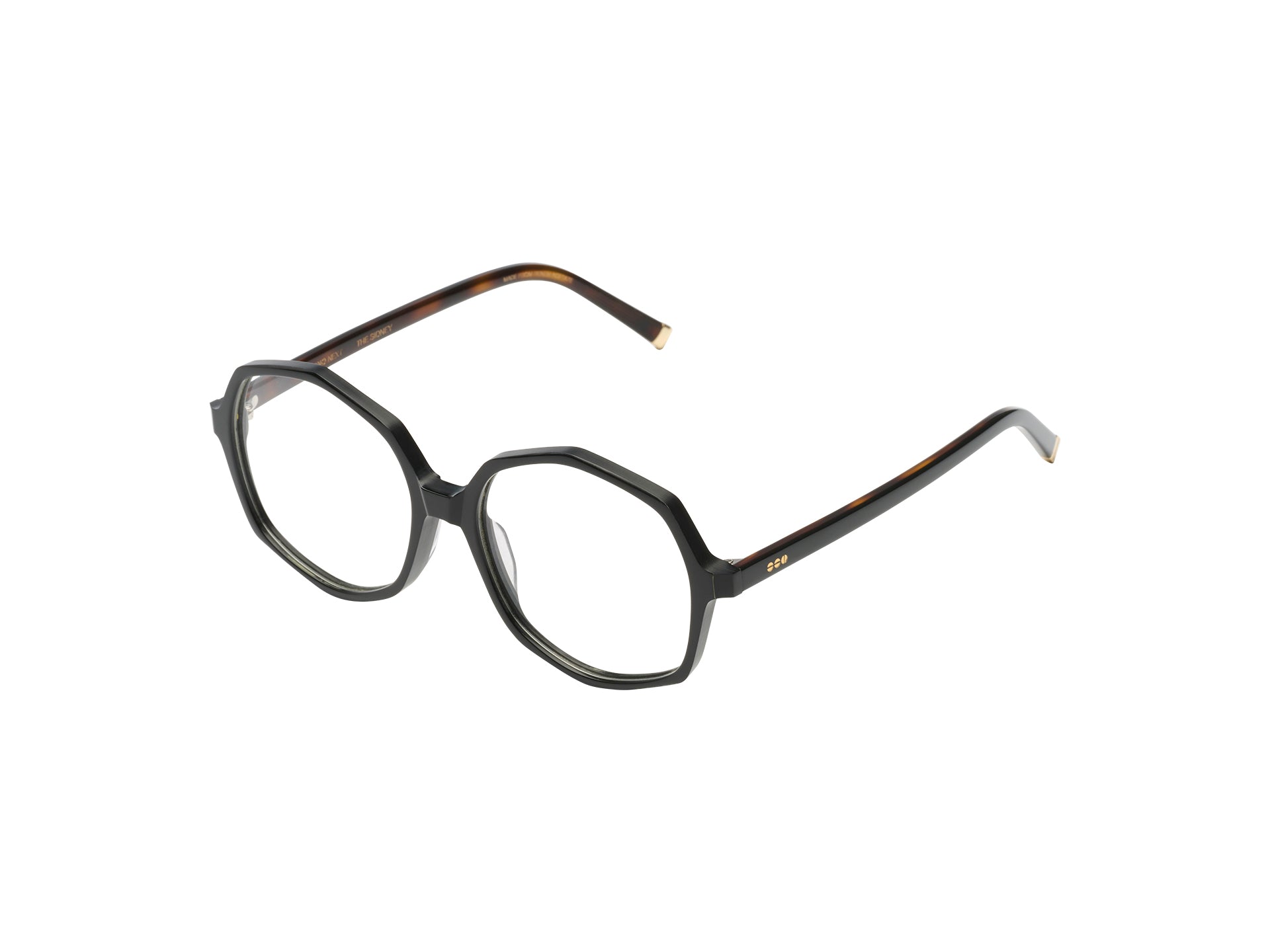 komono-sidney-black-havana-lunettes-de-vue-de-la-collection-sienna image 2