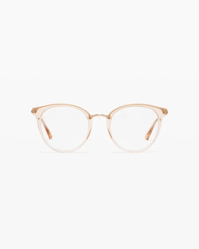 jimmy-fairly-la-peach-lunettes-de-vue-rondes-rose-ac-tate-et-inox image 1