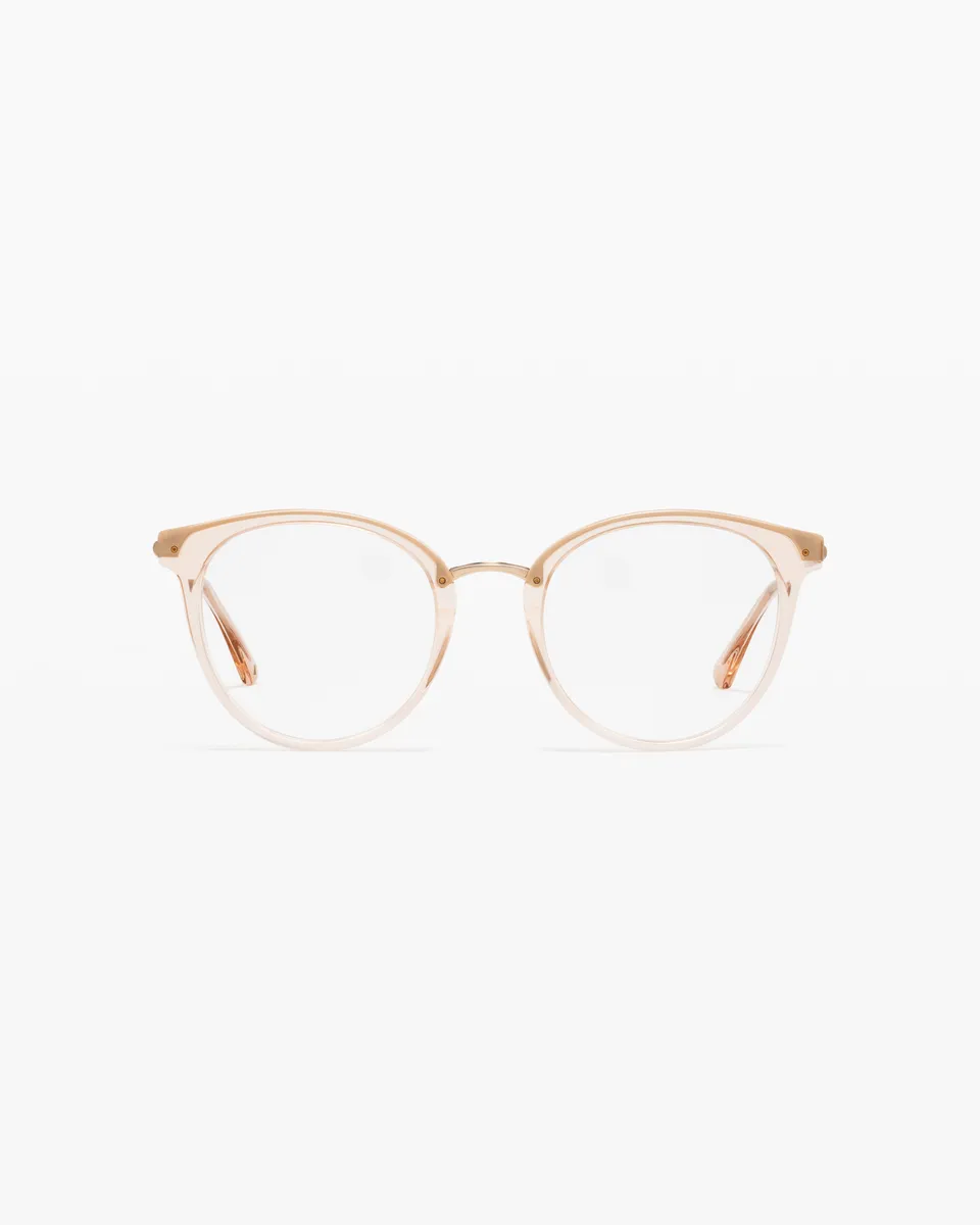 jimmy-fairly-la-peach-lunettes-de-vue-rondes-rose-ac-tate-et-inox image 1