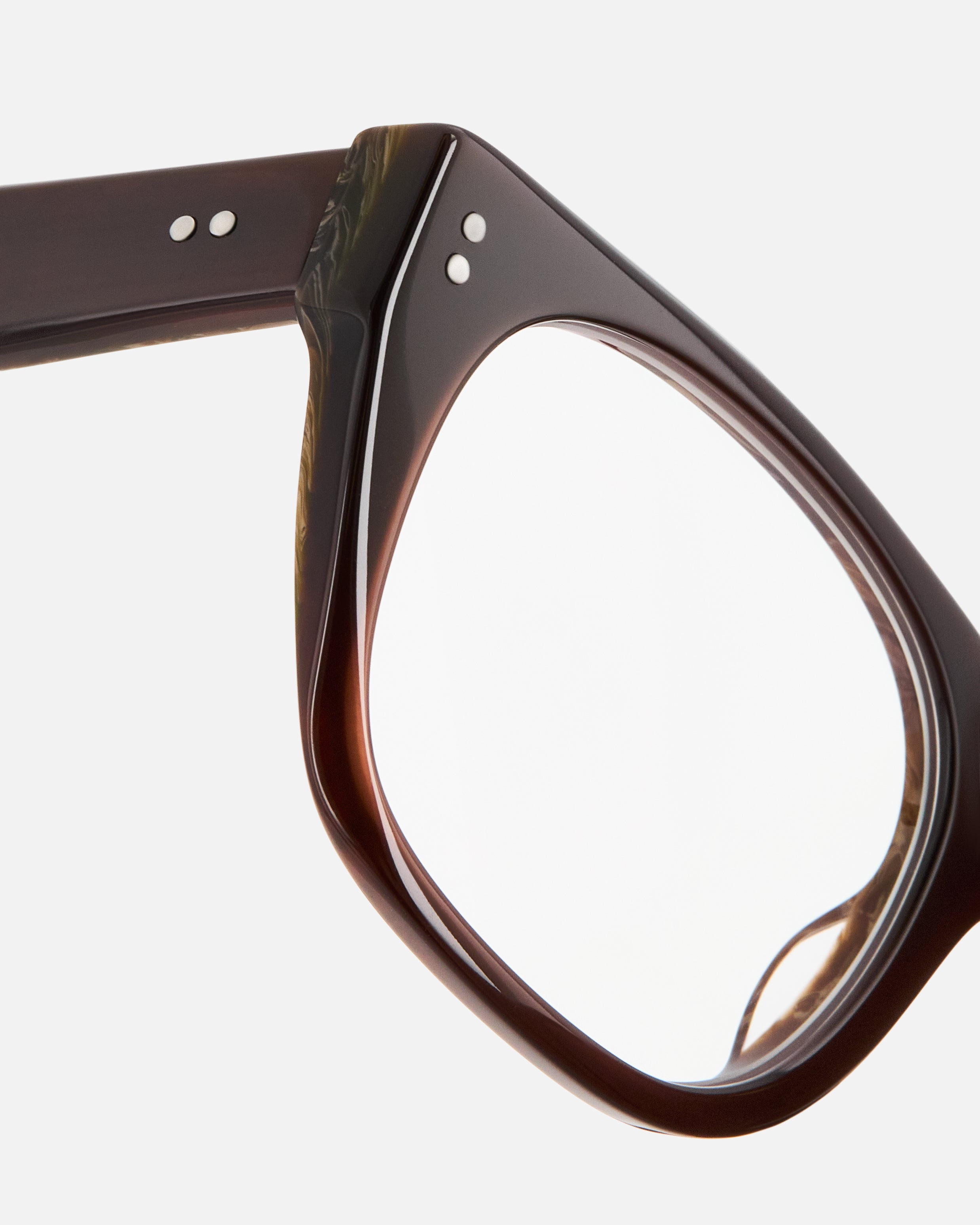 jimmy-fairly-la-bow-lunettes-de-vue-rectangulaires-oversize-marron-visage-large image 7