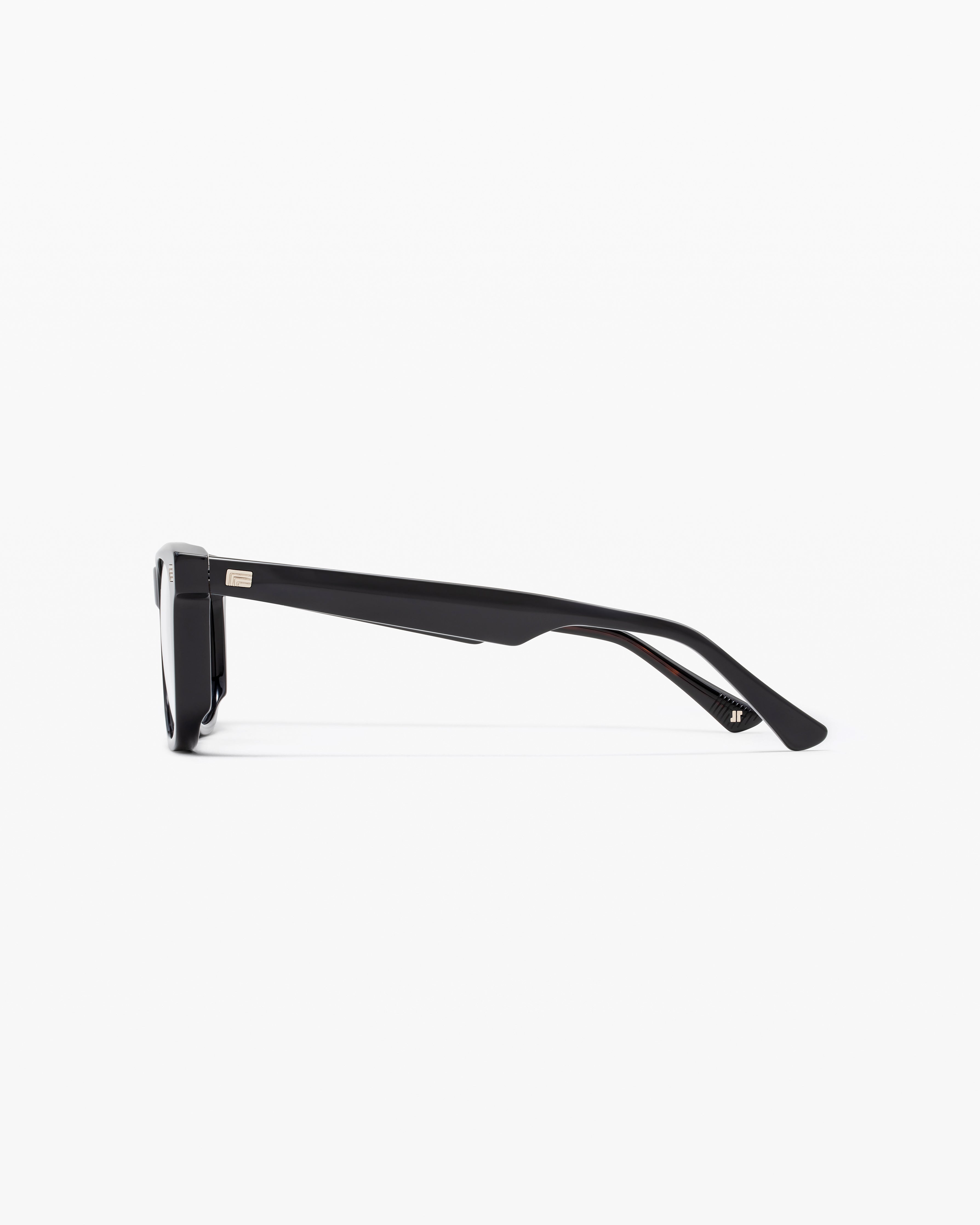 jimmy-fairly-la-cassio-lunettes-de-vue-rectangulaires-en-ac-tate-noir-pour-homme image 2