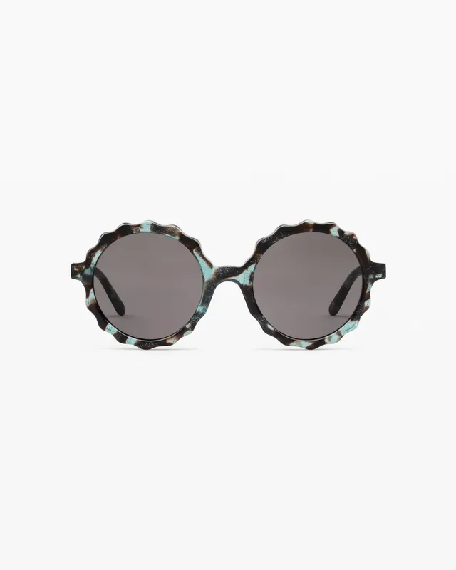 jimmy-fairly-la-mini-lily-s-lunettes-de-soleil-rondes-bleues-enfant image 1