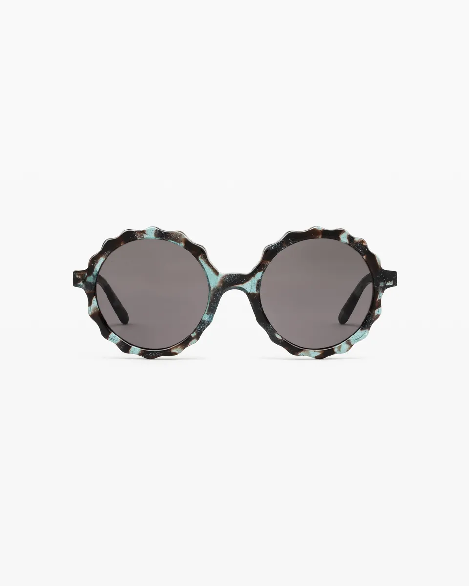 jimmy-fairly-la-mini-lily-s-lunettes-de-soleil-rondes-bleues-enfant image 1