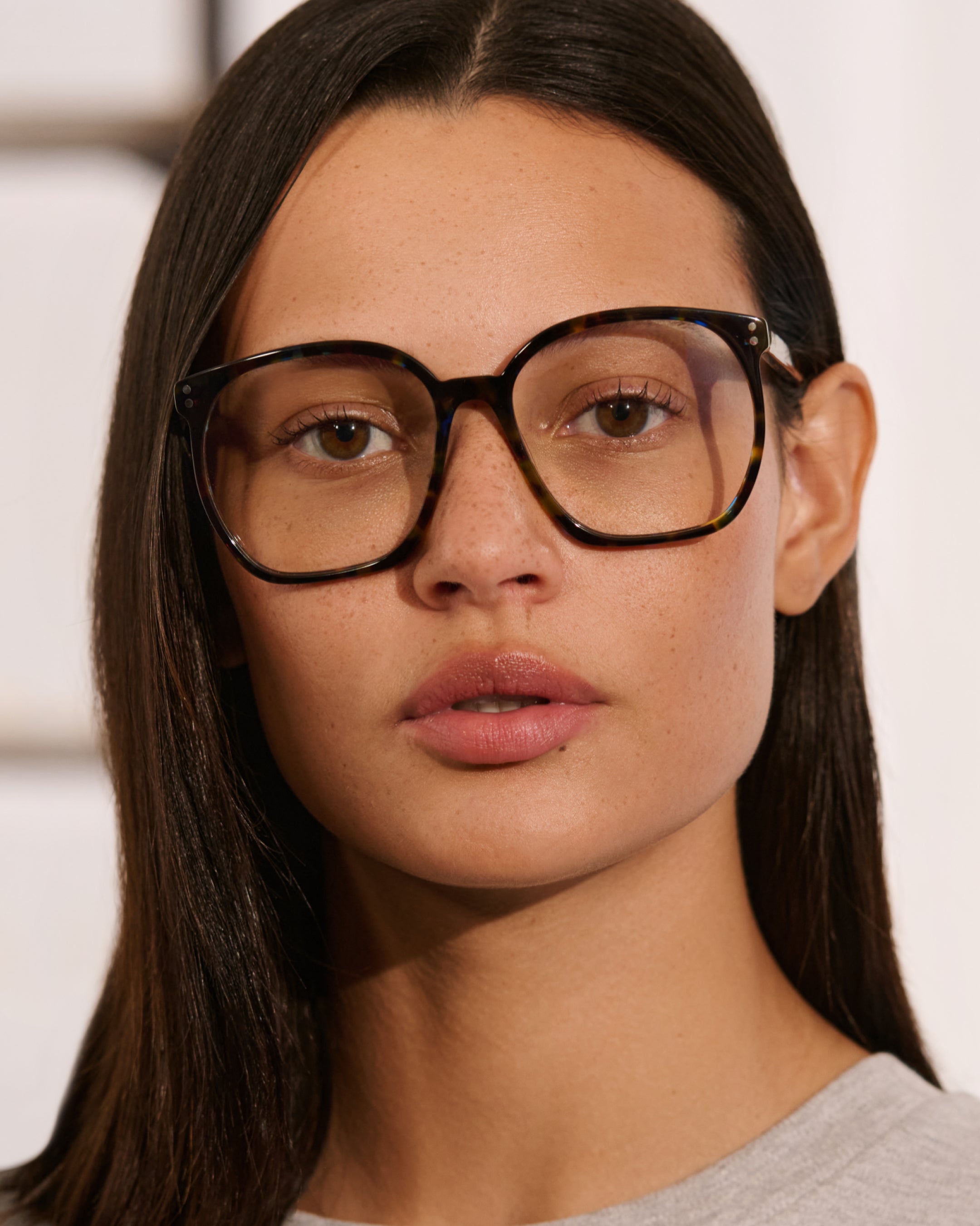 jimmy-fairly-la-neta-s-lunettes-de-vue-femme-rondes-oversize-caille-bleue image 2