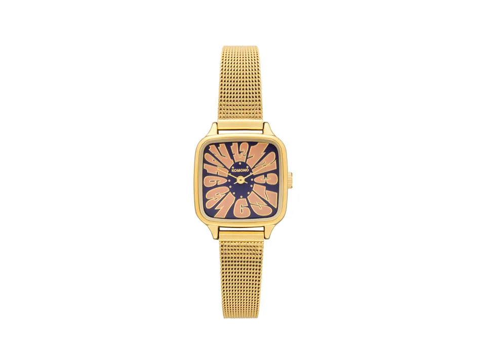 komono-kate-flower-royale-gold-blue-rose-lunettes-fleuries image 1