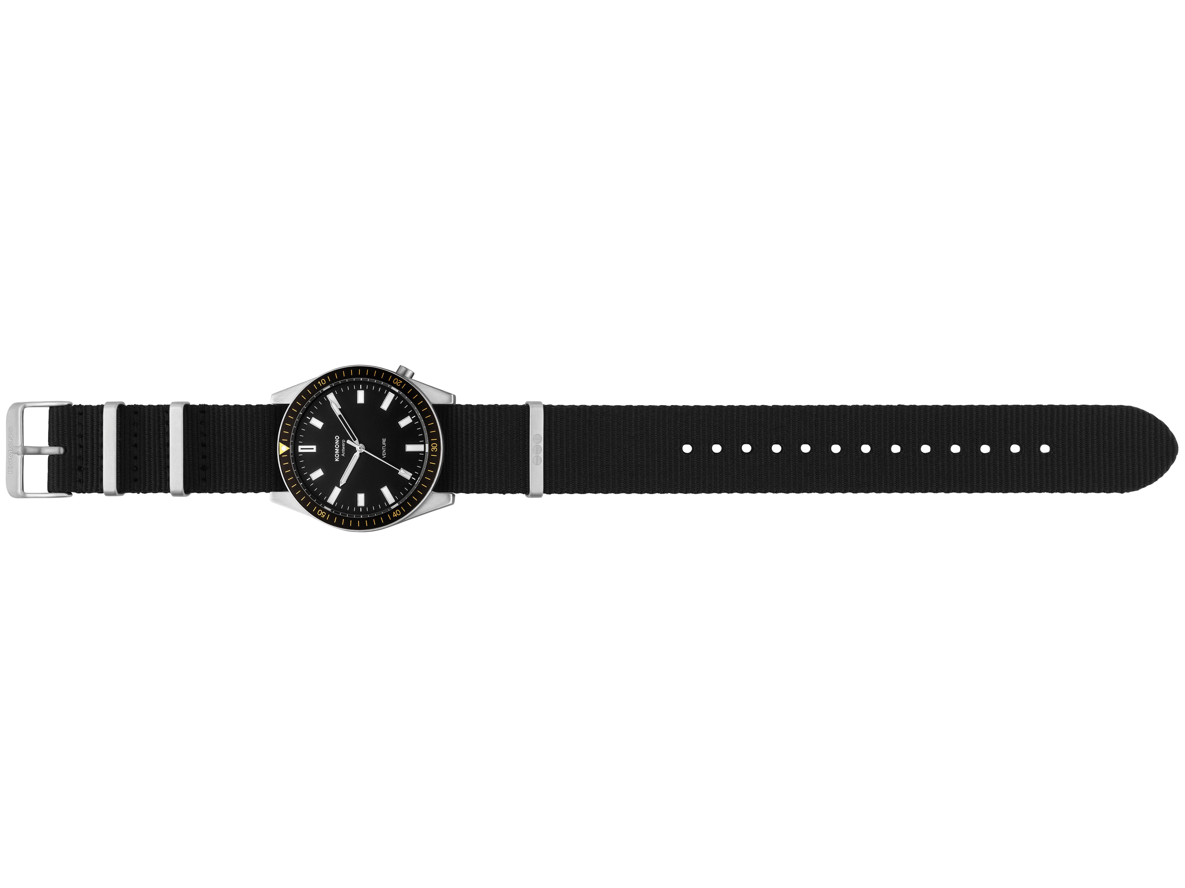 komono-ray-venture-nato-silver-black image 2