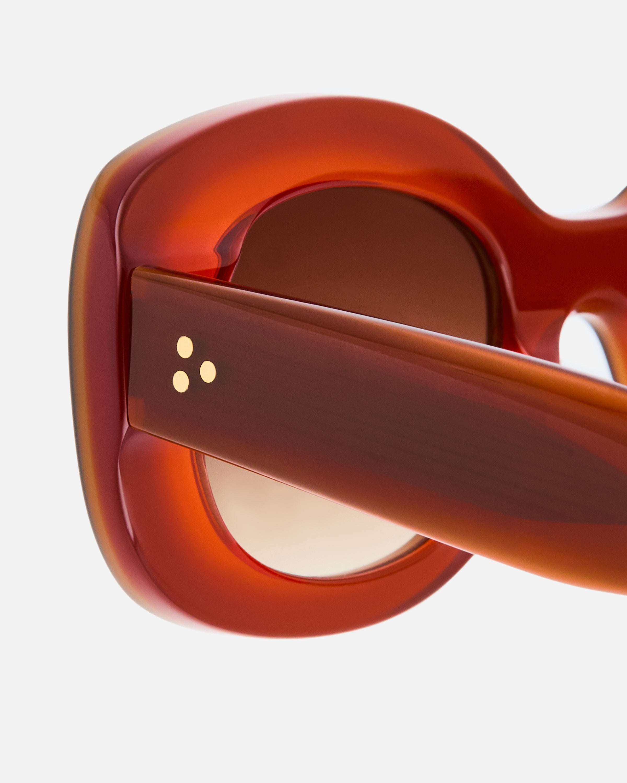 jimmy-fairly-la-cinnamon-lunettes-de-soleil-ovales-en-ac-tate-orange-avec-armatu image 6