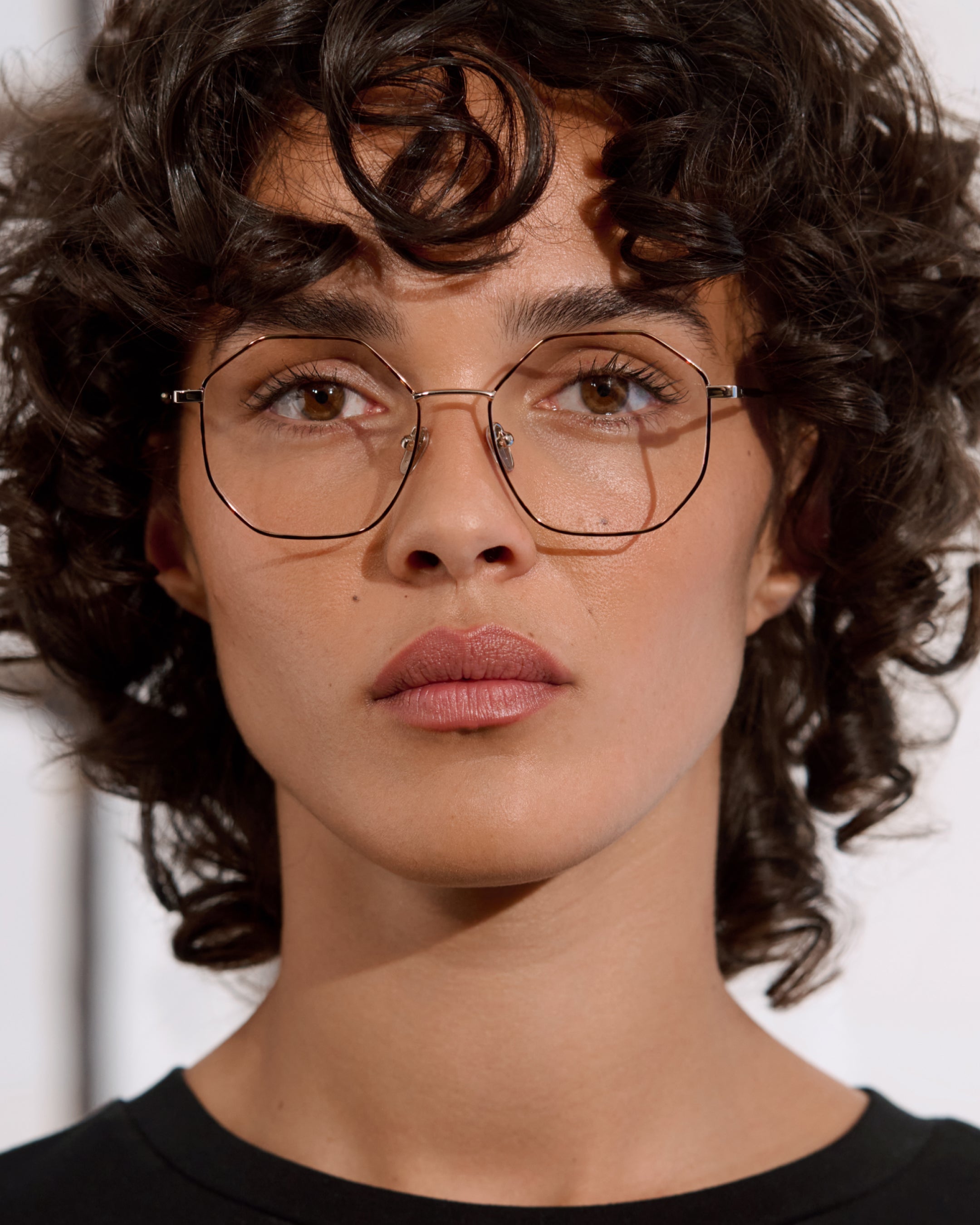 jimmy-fairly-la-jona-lunettes-de-vue-hexagonales-en-acier-inoxydable-caille-tail image 3