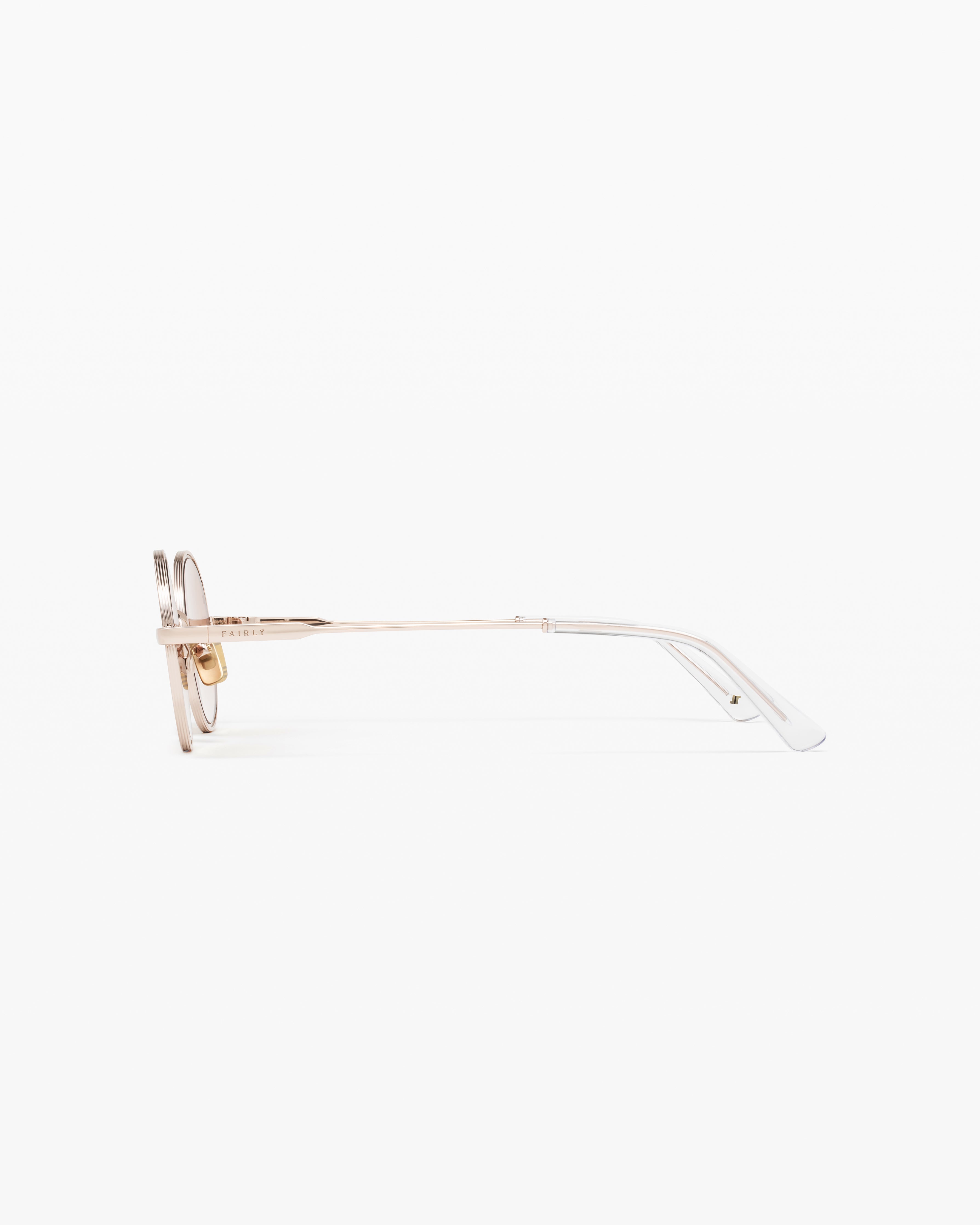 jimmy-fairly-la-golden-lunettes-de-soleil-rondes-m-tal-dor-taille-medium image 3