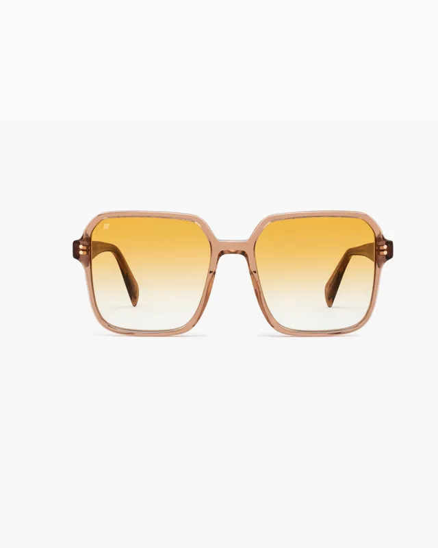 jimmy-fairly-la-nami-lunettes-de-soleil-carr-es-oversize-marron-pour-visage-larg image 1