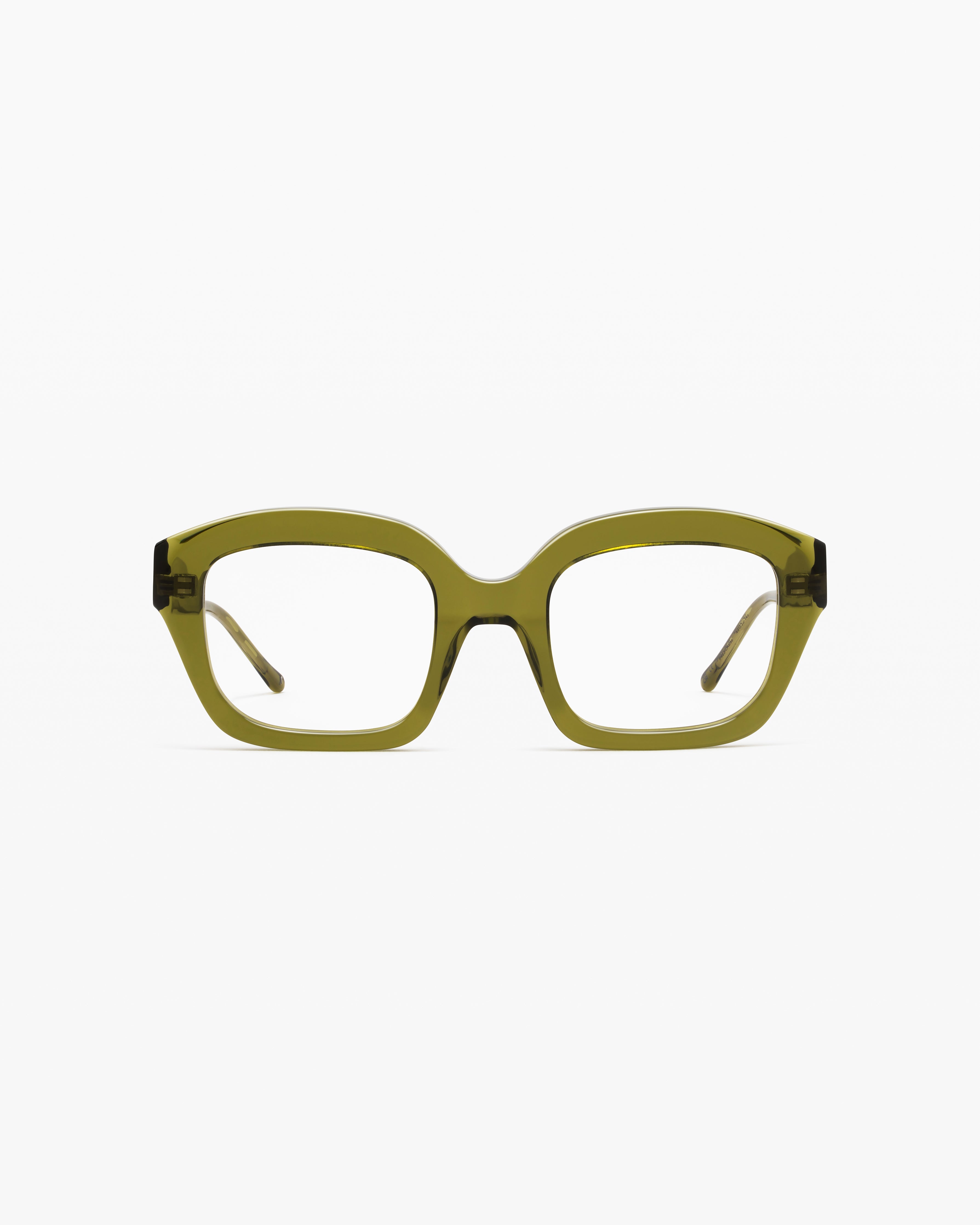 jimmy-fairly-la-olga-lunettes-de-vue-rectangulaires-vertes-femme image 1