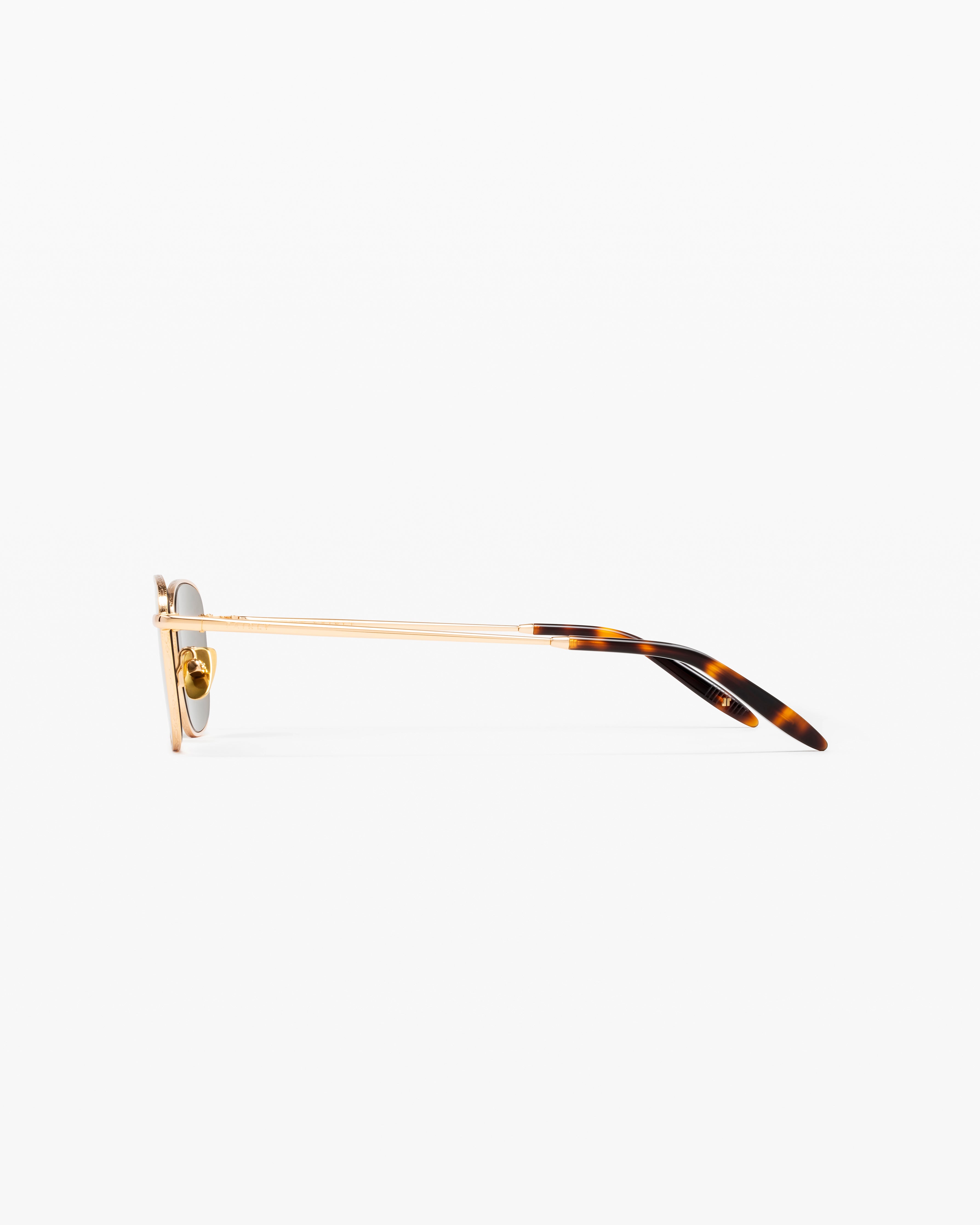 jimmy-fairly-la-freddy-lunettes-de-soleil-rectangulaires-m-tal-dor-homme image 2