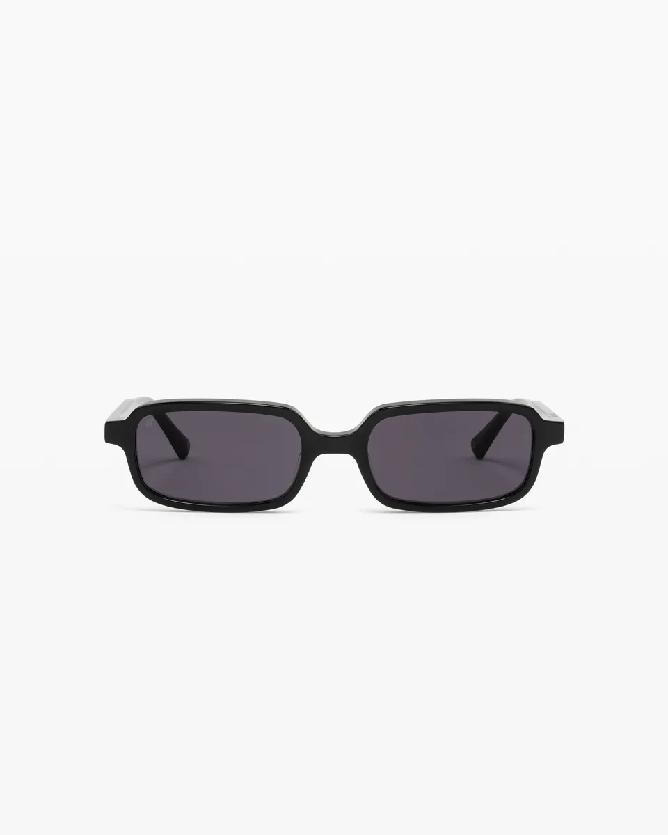 jimmy-fairly-la-kaya-lunettes-de-soleil-rectangulaires-en-ac-tate-noire-style-90 image 1