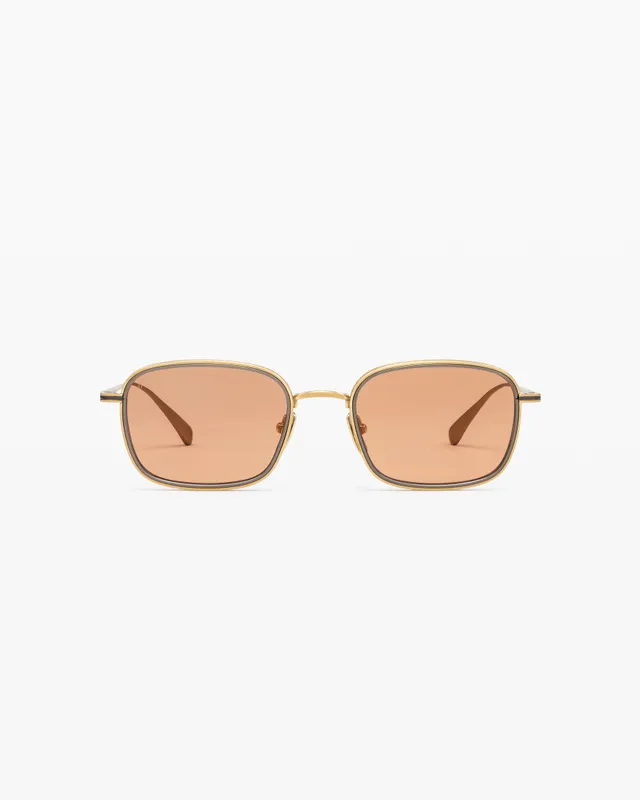 jimmy-fairly-la-yoshi-lunettes-de-soleil-rectangulaires-en-titane-dor-fabricatio image 1