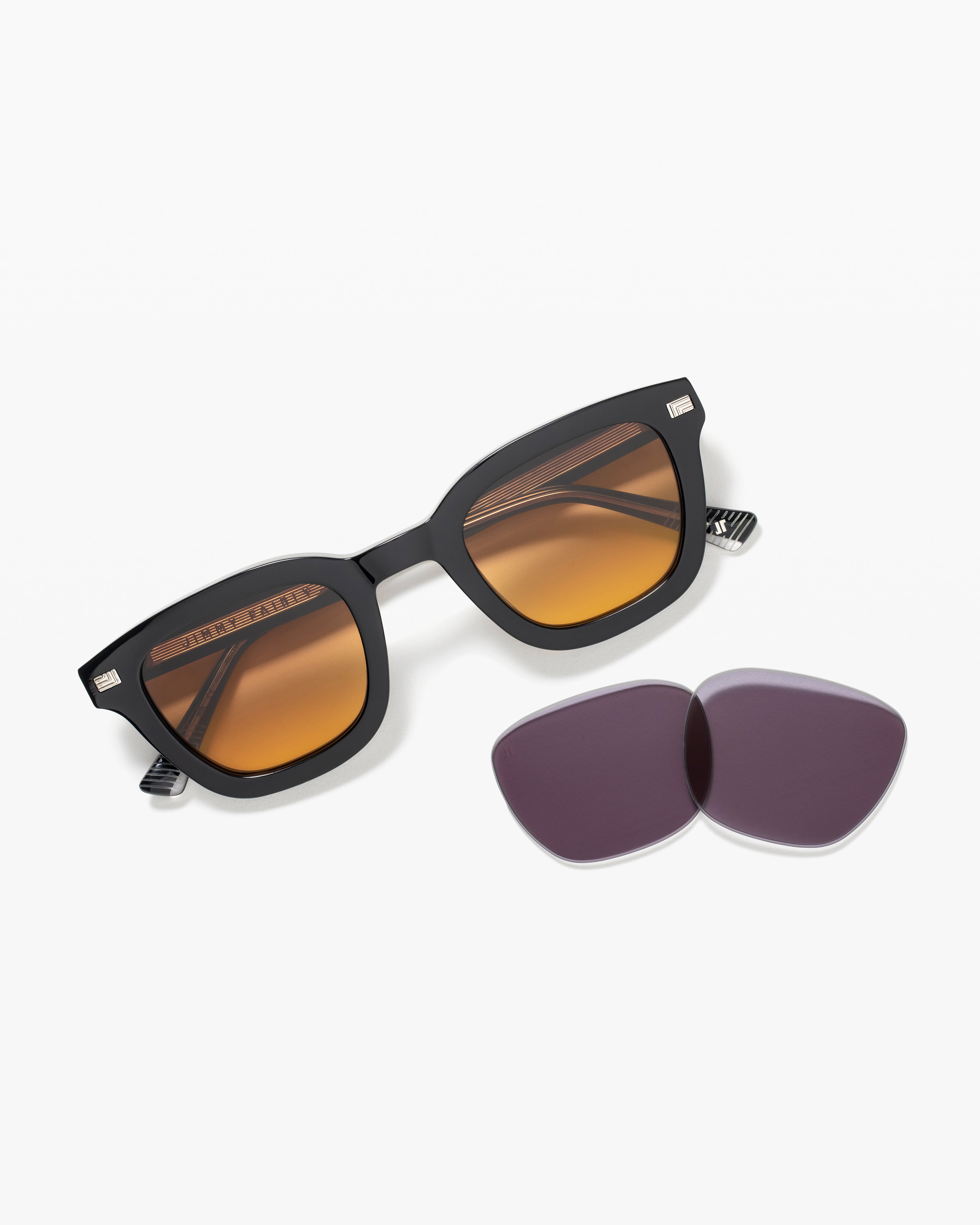 jimmy-fairly-la-soni-jf-colors-lunettes-de-soleil-carr-es-en-ac-tate-noir-et-ver image 3