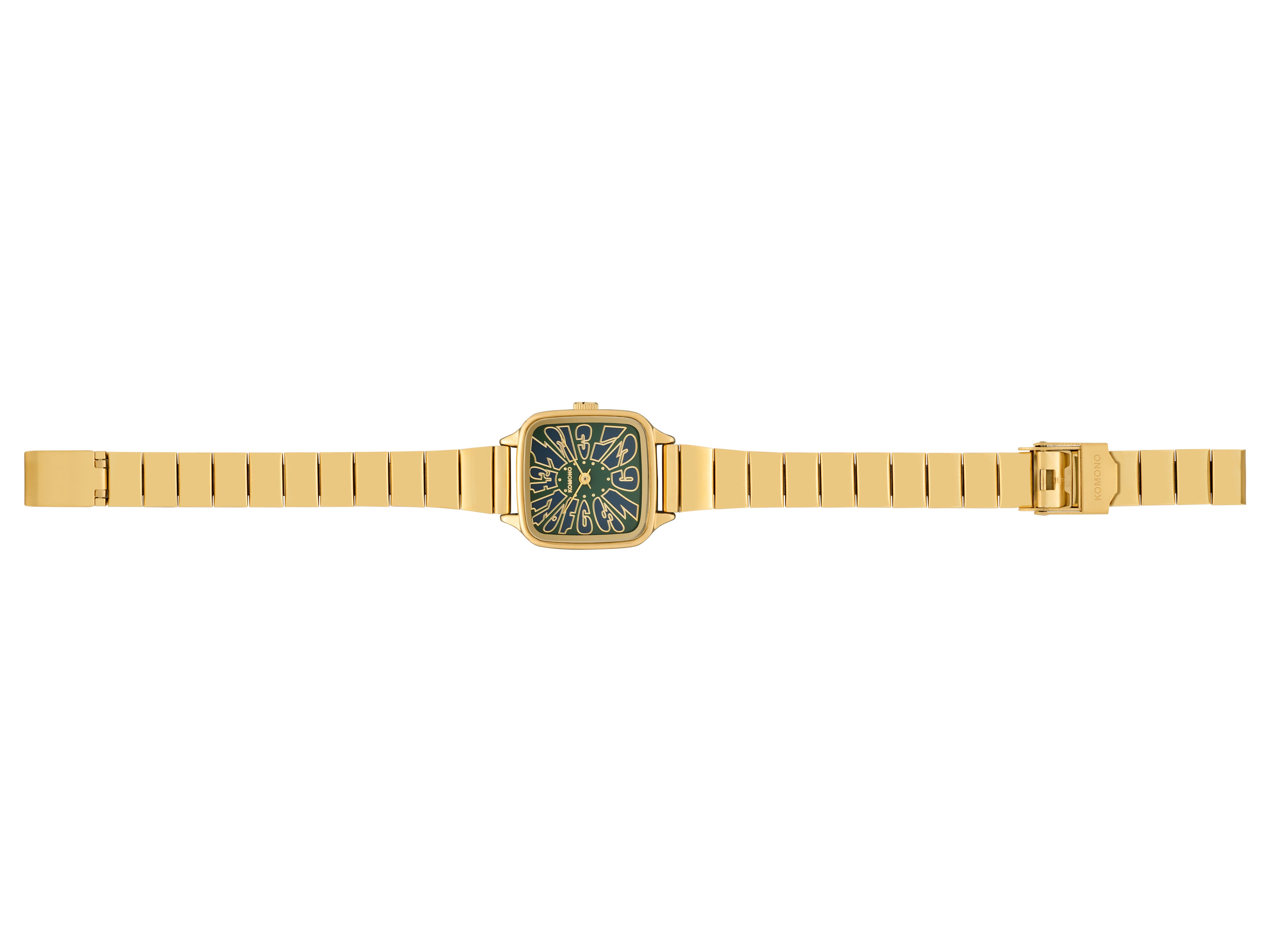komono-kate-flower-trak-gold-green-montre-fleur-dor-e image 2