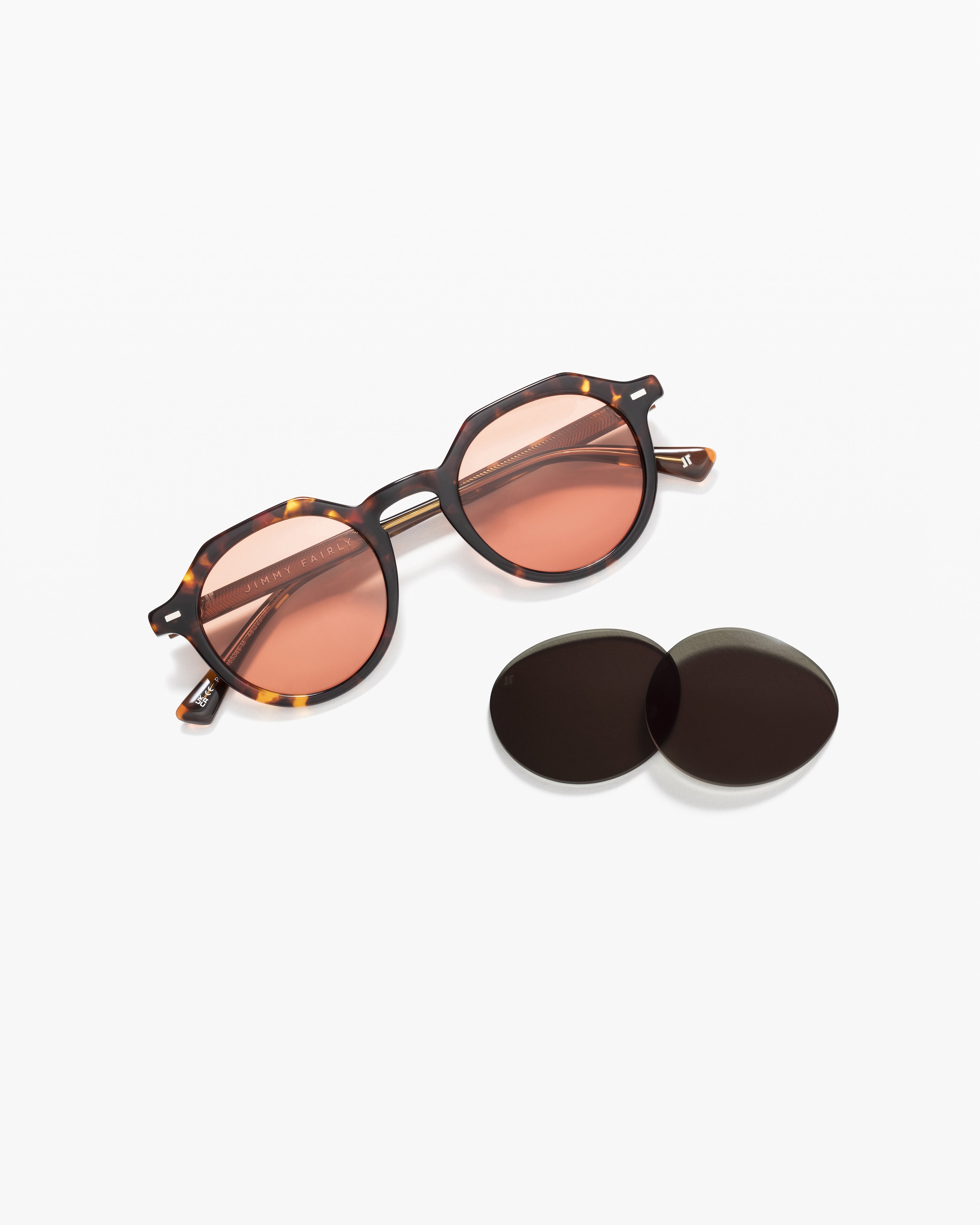 jimmy-fairly-la-coolio-jf-colors-lunettes-de-soleil-rondes-homme-caille-fonc-e-v image 2