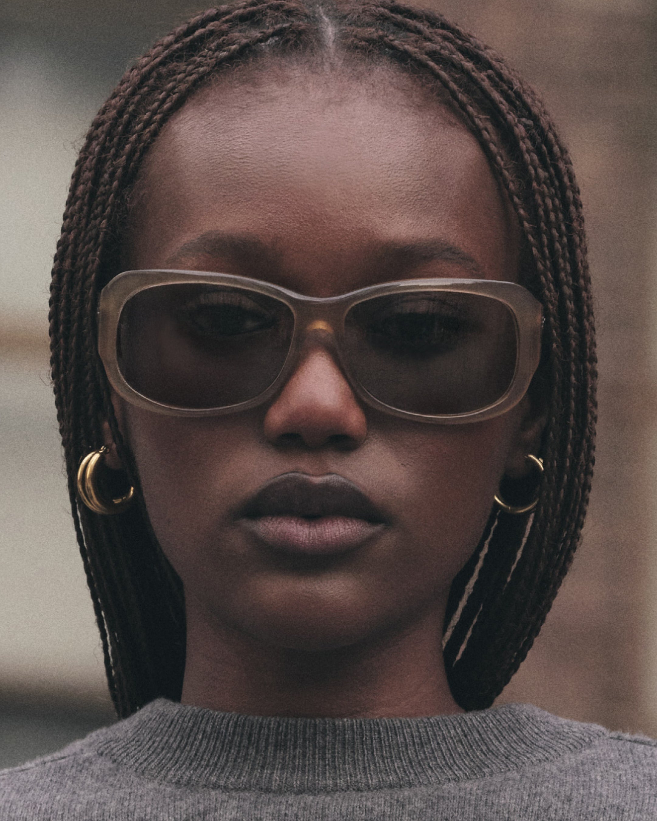 jimmy-fairly-la-soho-lunettes-de-soleil-rectangulaires-en-ac-tate-marron-taille- image 5