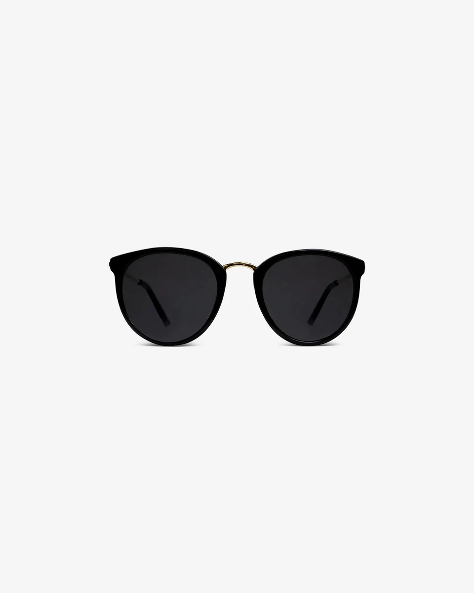 le-petit-lunetier-emma-s-noir-lunettes-de-soleil-rondes-ac-tate-et-m-tal-dor image 1