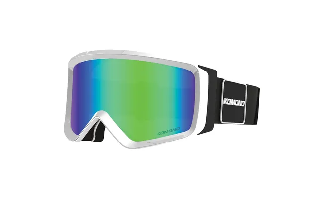 komono-anton-white-revo-masque-de-ski-sangles-antid-rapantes image 1