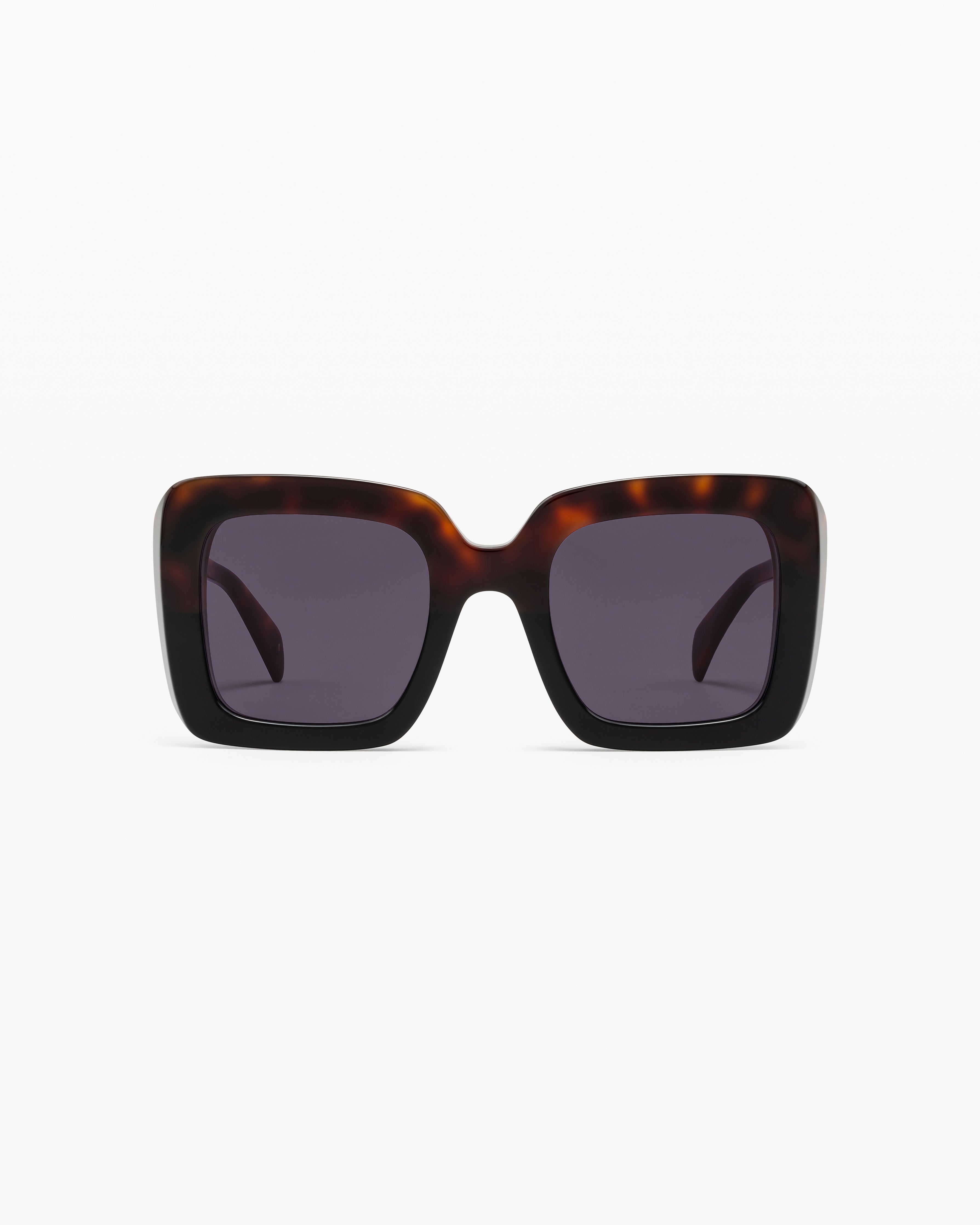 jimmy-fairly-la-bruma-lunettes-de-soleil-carr-es-oversize-ac-tate-caille-fonc-e- image 1