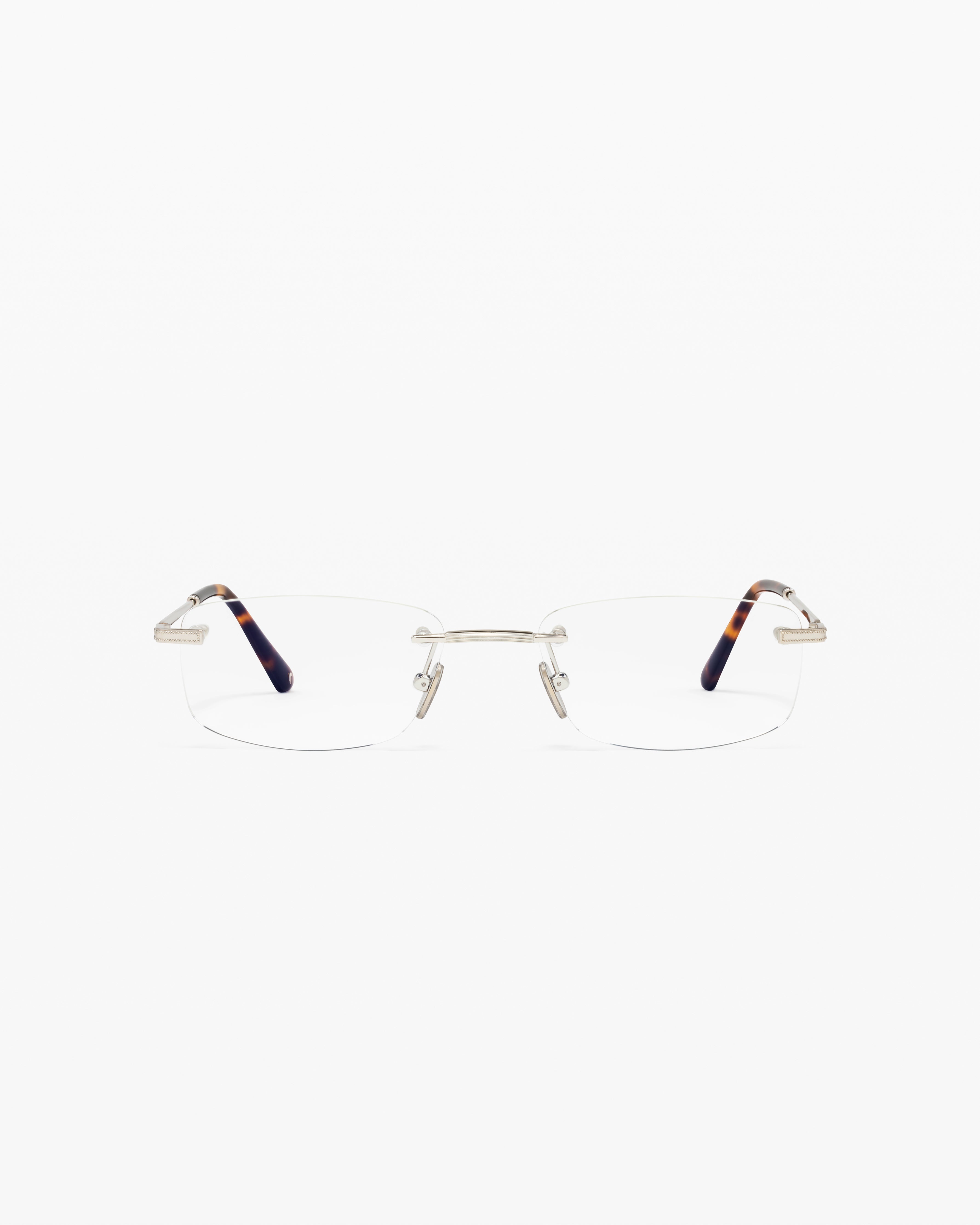 jimmy-fairly-la-tina-lunettes-de-vue-ovales-acier-inoxydable-argent-es-femme image 1