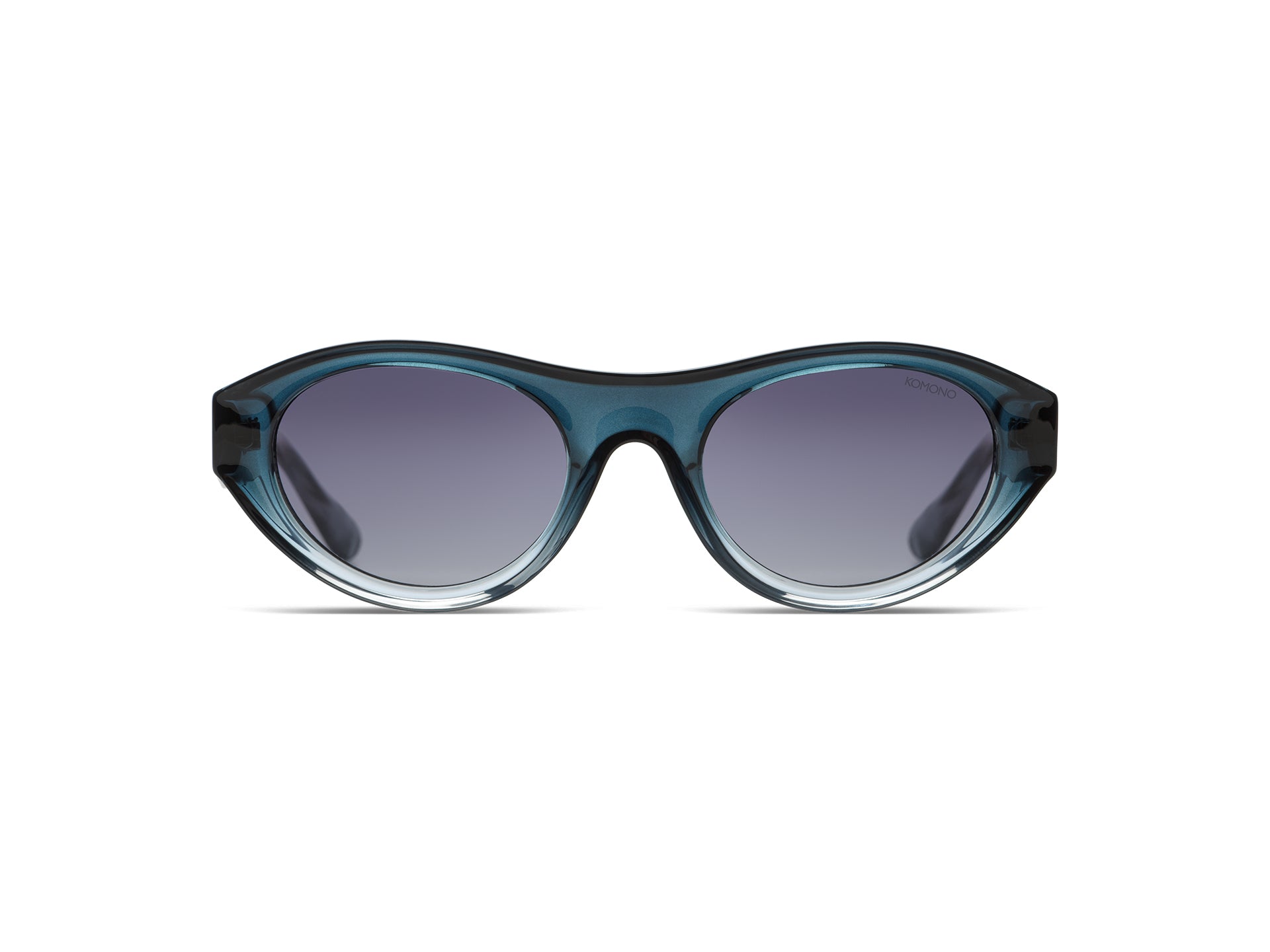 komono-celeste-bluescale-lunettes-ovales-medium-bio-nylon image 2
