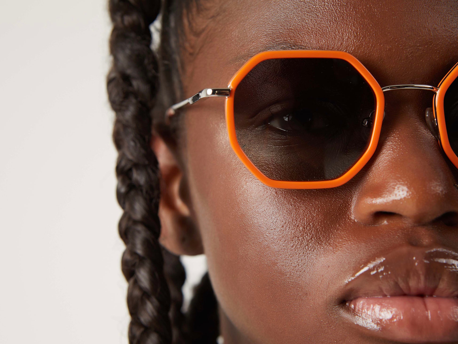 komono-baker-princeton-silver-lunettes-de-soleil-octogonales-acier-inoxydable-ve image 5