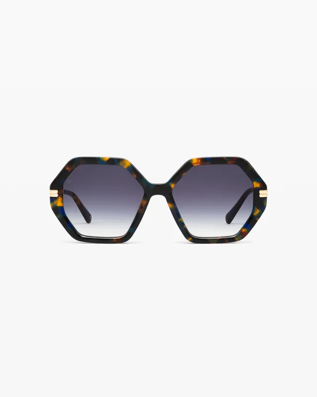 jimmy-fairly-la-calista-lunettes-de-soleil-hexagonales-femme-caille-taille-m image 1