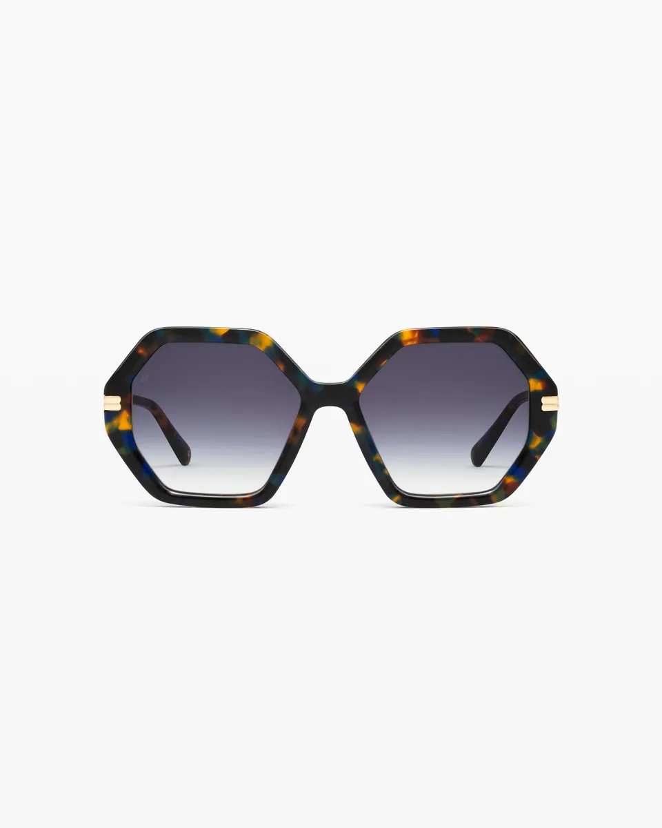 jimmy-fairly-la-calista-lunettes-de-soleil-hexagonales-femme-caille-taille-m image 1