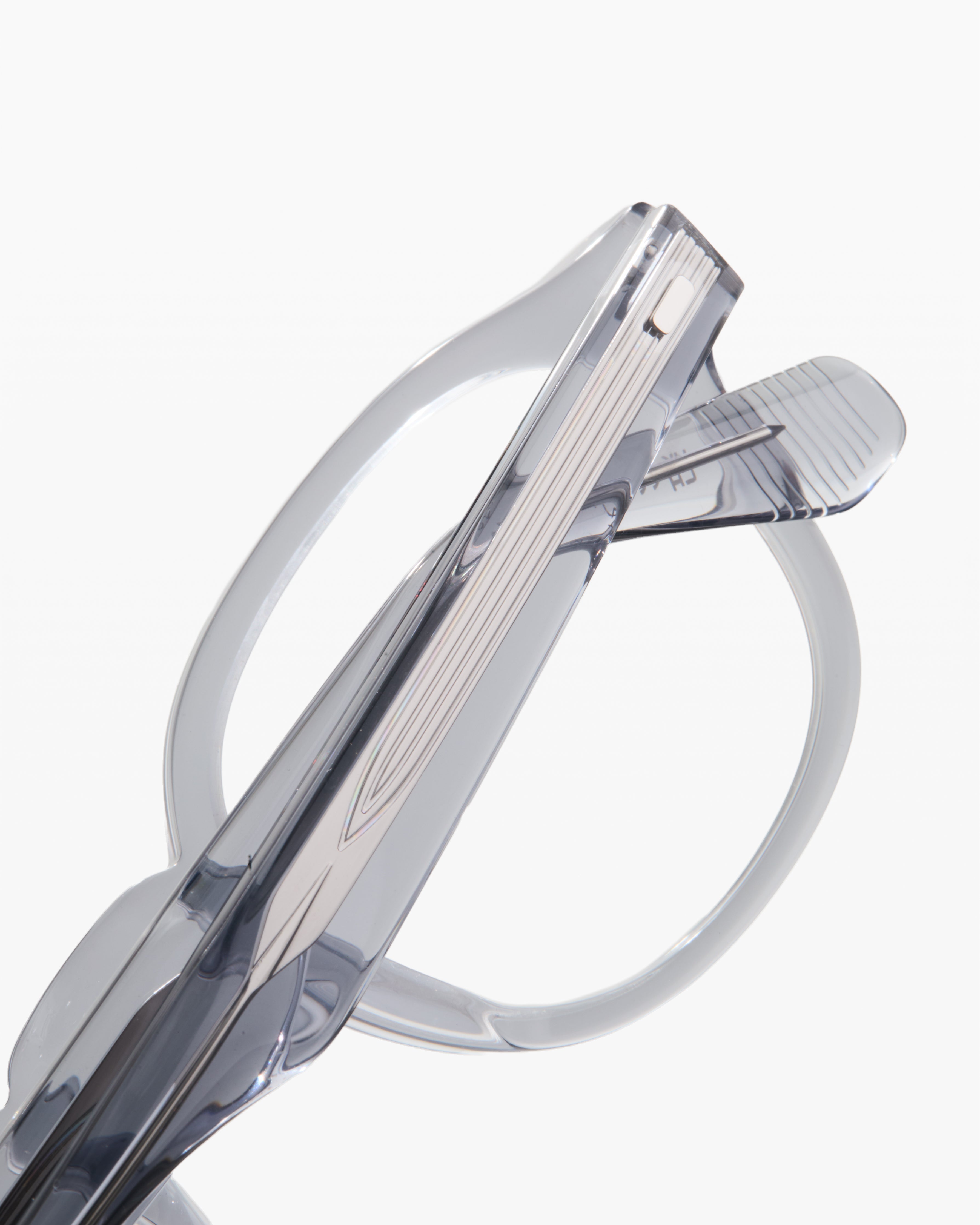 jimmy-fairly-la-fox-s-lunettes-de-vue-rectangulaires-ac-tate-gris-transparent-vi image 3